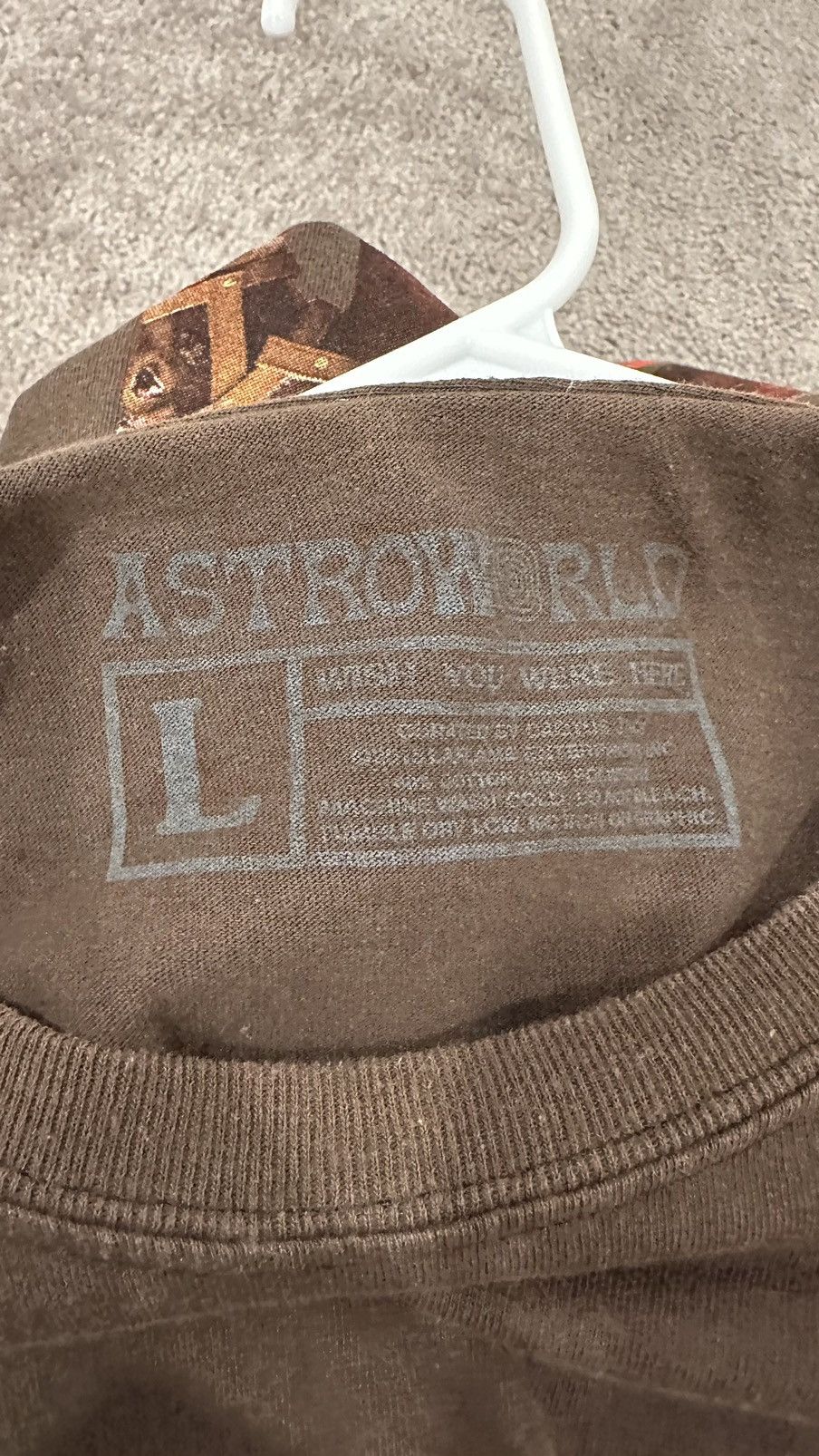 Travis Scott Astroworld festival merch 2018 Size US L / EU 52-54 / 3 - 3 Thumbnail