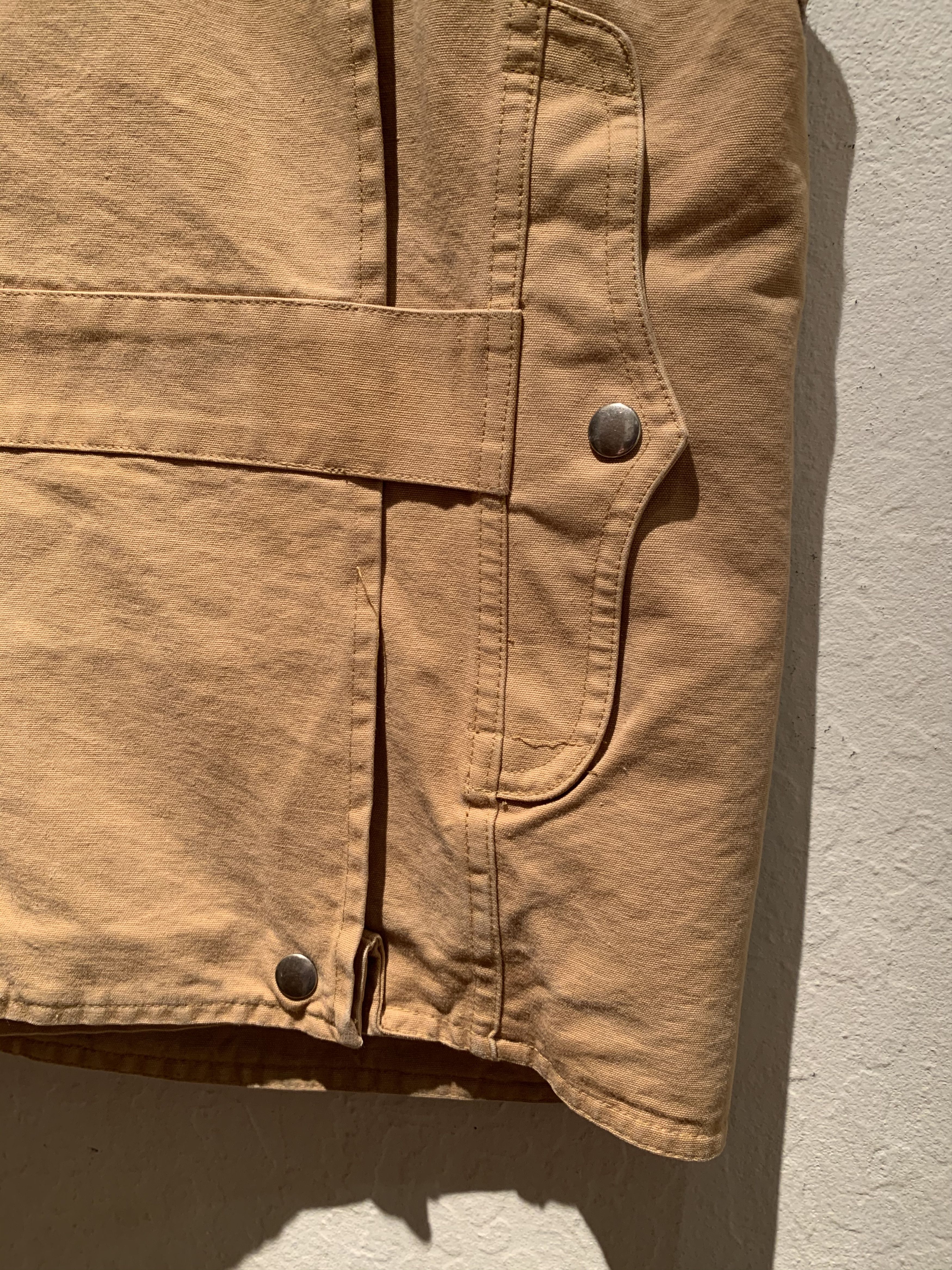 Polo Ralph Lauren × Ralph Lauren × Vintage *RARE* Vintage Polo Ralph Lauren Leather Trim Safari Vest L Size US L / EU 52-54 / 3 - 5 Thumbnail