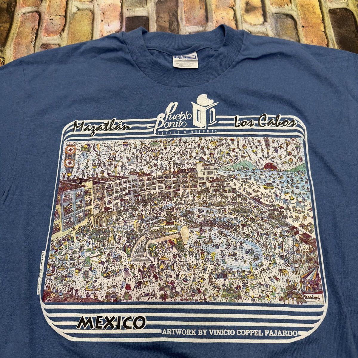 Hanes × Vintage Vintage Mexico tee Size US L / EU 52-54 / 3 - 3 Thumbnail