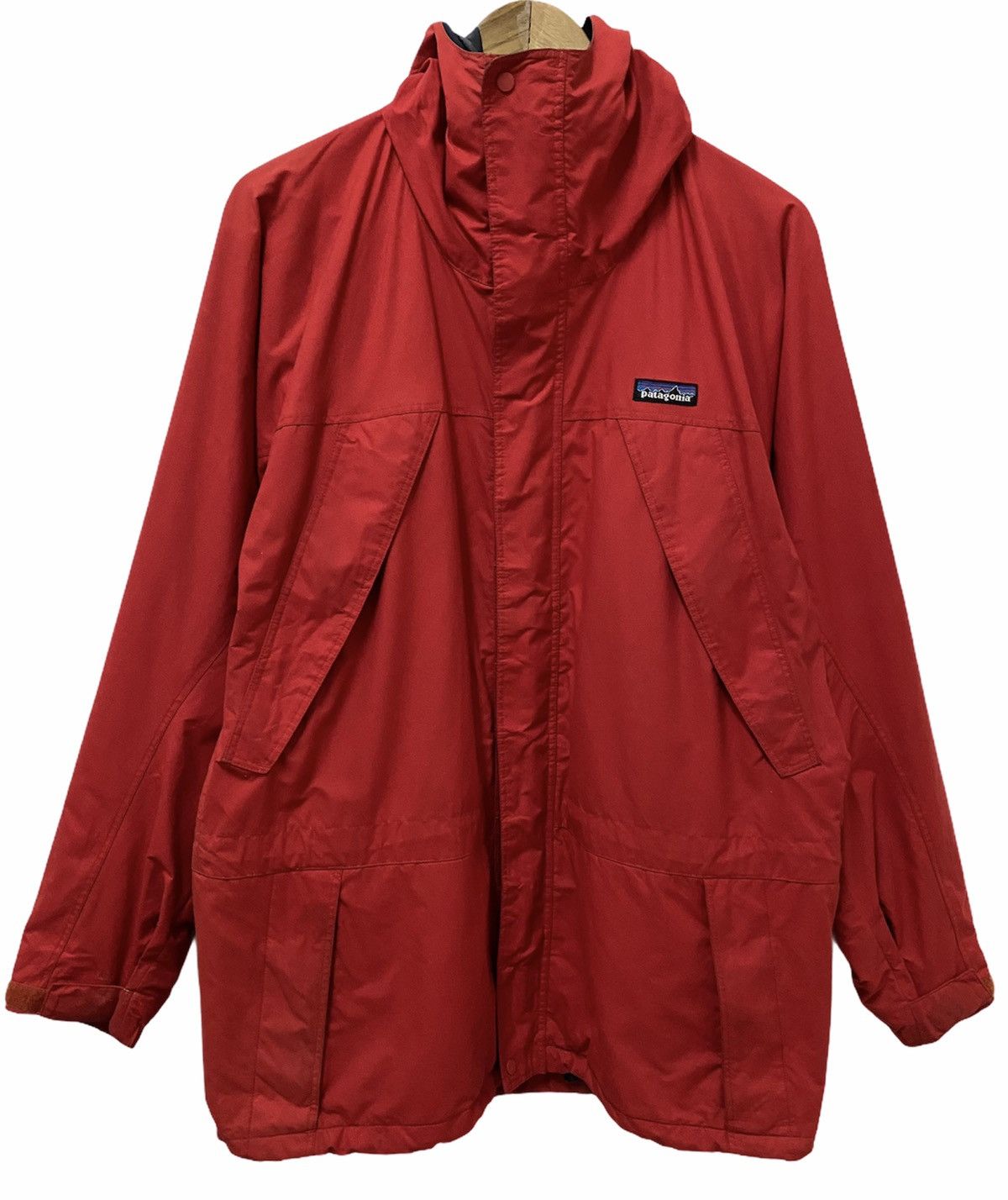 Patagonia 🔥Patagonia Rare Red Windbreaker Jacket Size US XL / EU 56 / 4 - 2 Thumbnail