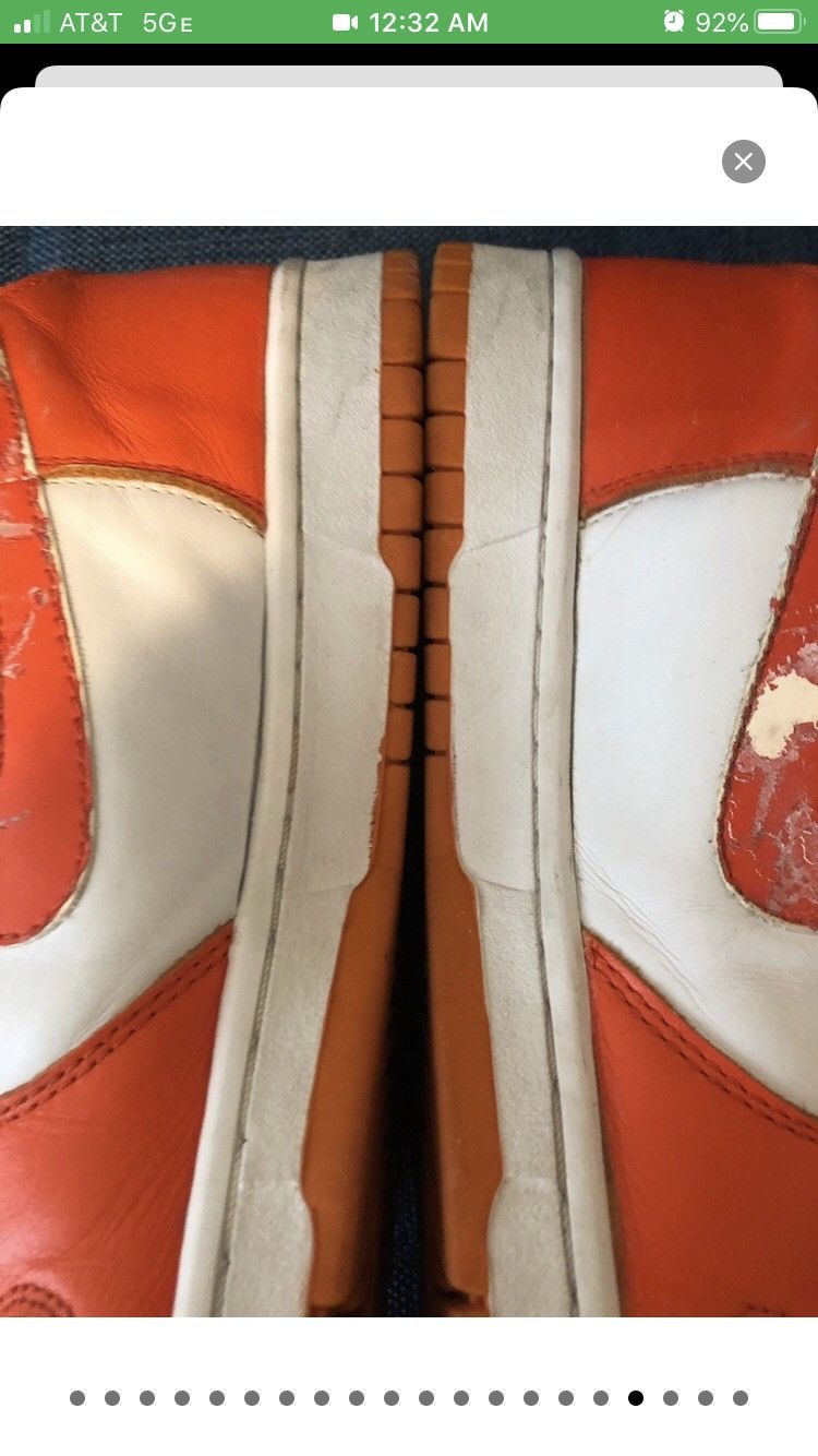 Nike × Vintage 1999 Syracuse Dunk High Size US 10.5 / EU 43-44 - 6 Thumbnail