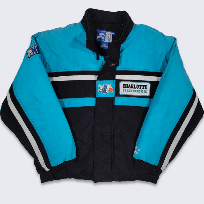 Vintage Charlotte Hornets Vintage 90s Starter Jacket | Grailed