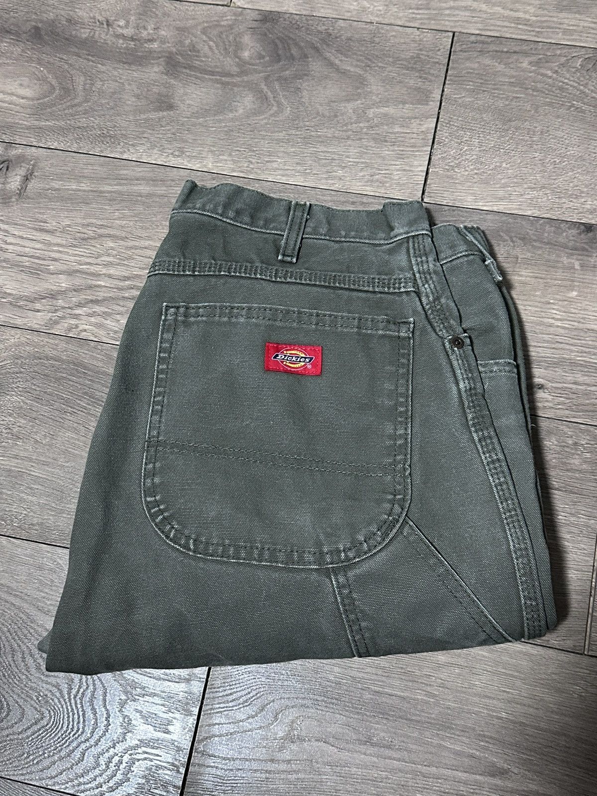 Dickies × Vintage Vintage dickies carpenter Olive pants Size US 33 - 5 Thumbnail