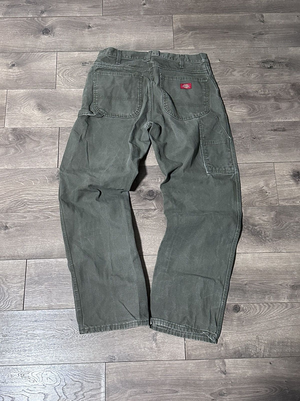 Dickies × Vintage Vintage dickies carpenter Olive pants Size US 33 - 1 Thumbnail