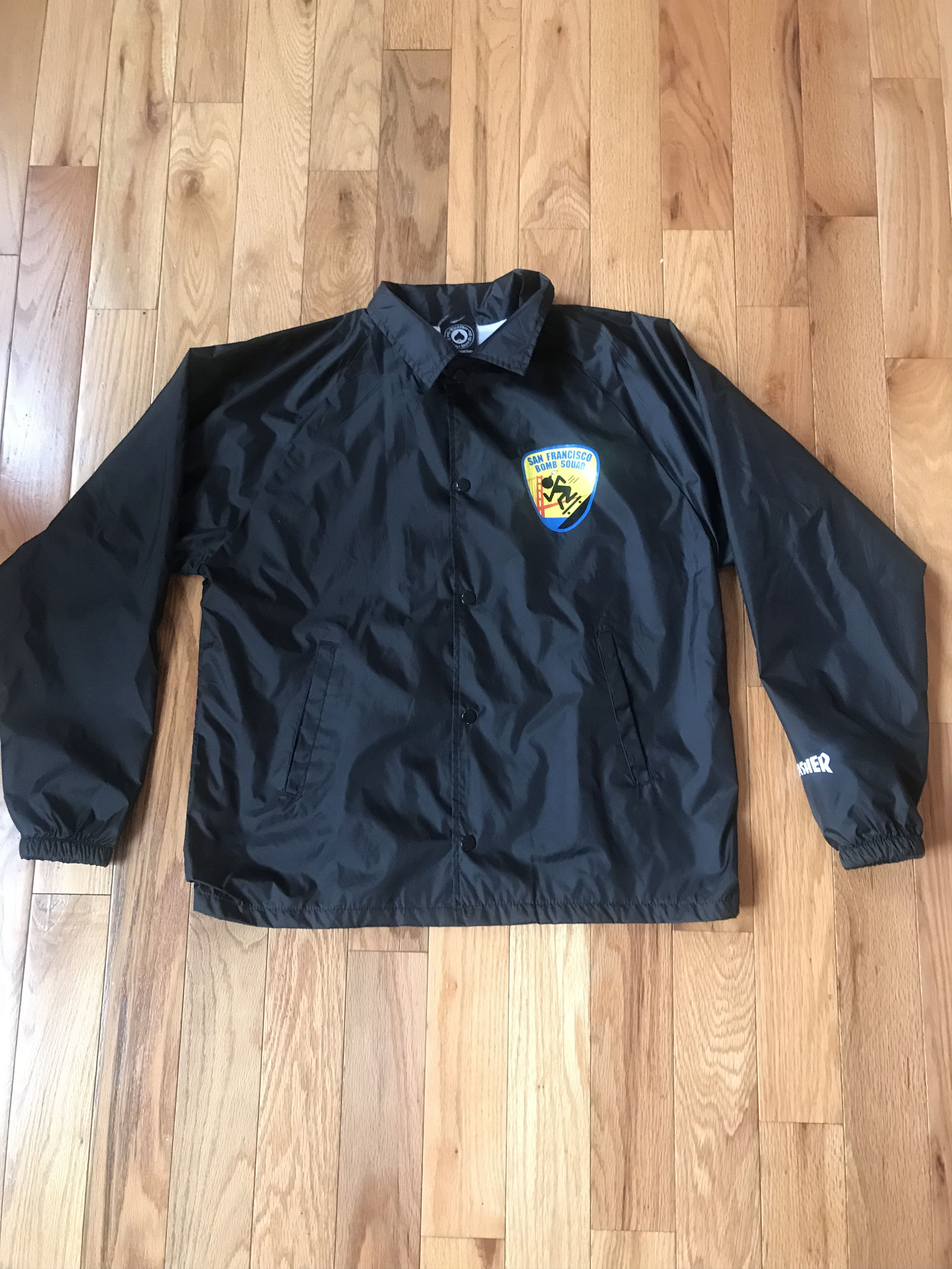 Thrasher Thrasher Bomb Squad Coach Jacket Grailed