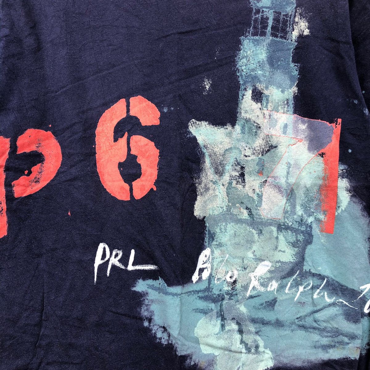 Polo Ralph Lauren Vtg POLO RALPH LAUREN Arts P6 T-Shirts Size US L / EU 52-54 / 3 - 4 Thumbnail