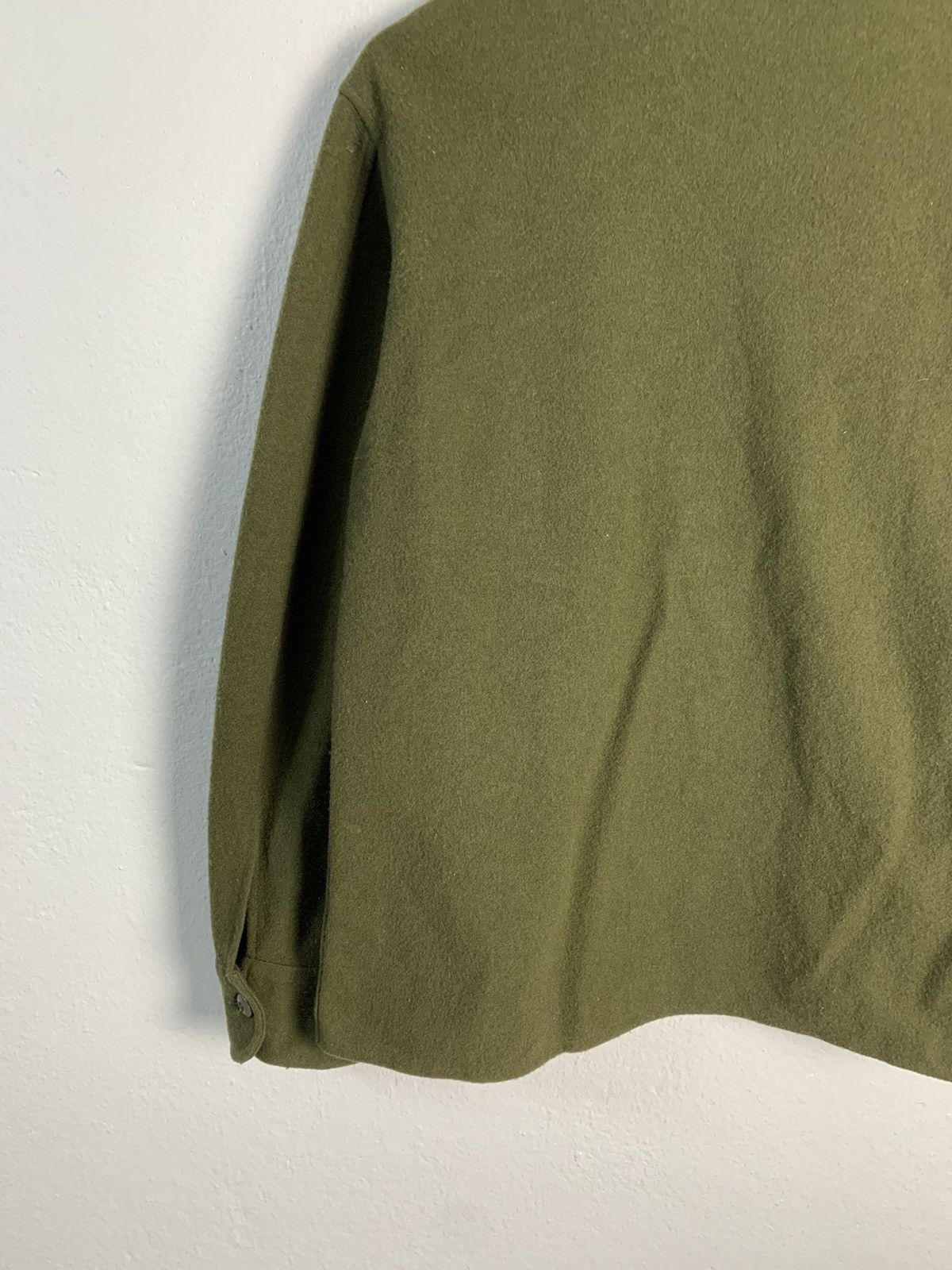 Vintage Vintage US Army Wool Shirt Size US M / EU 48-50 / 2 - 9 Thumbnail