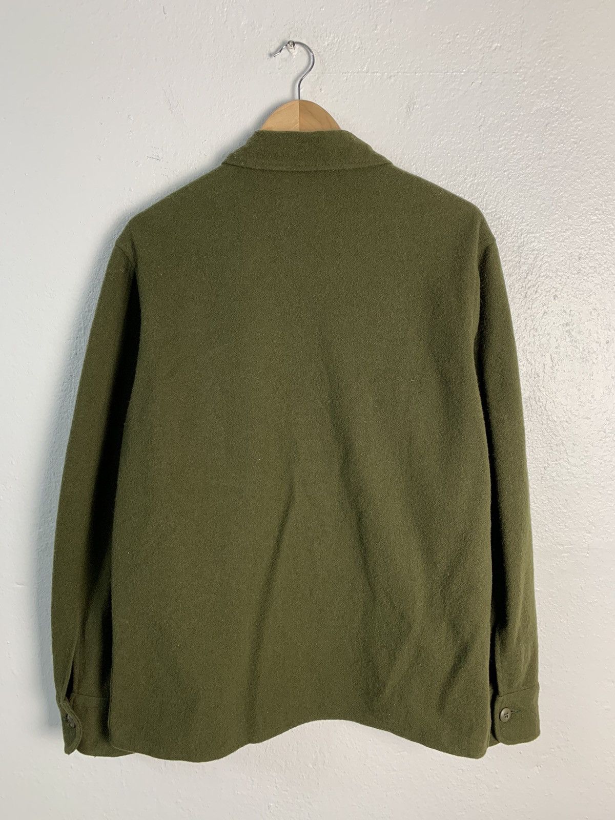 Vintage Vintage US Army Wool Shirt Size US M / EU 48-50 / 2 - 7 Thumbnail