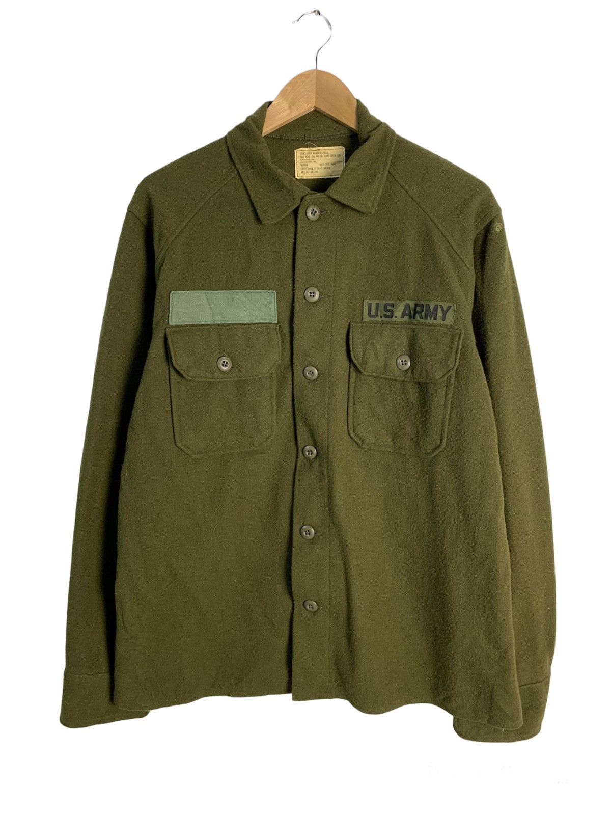 Vintage US Army Wool Shirt