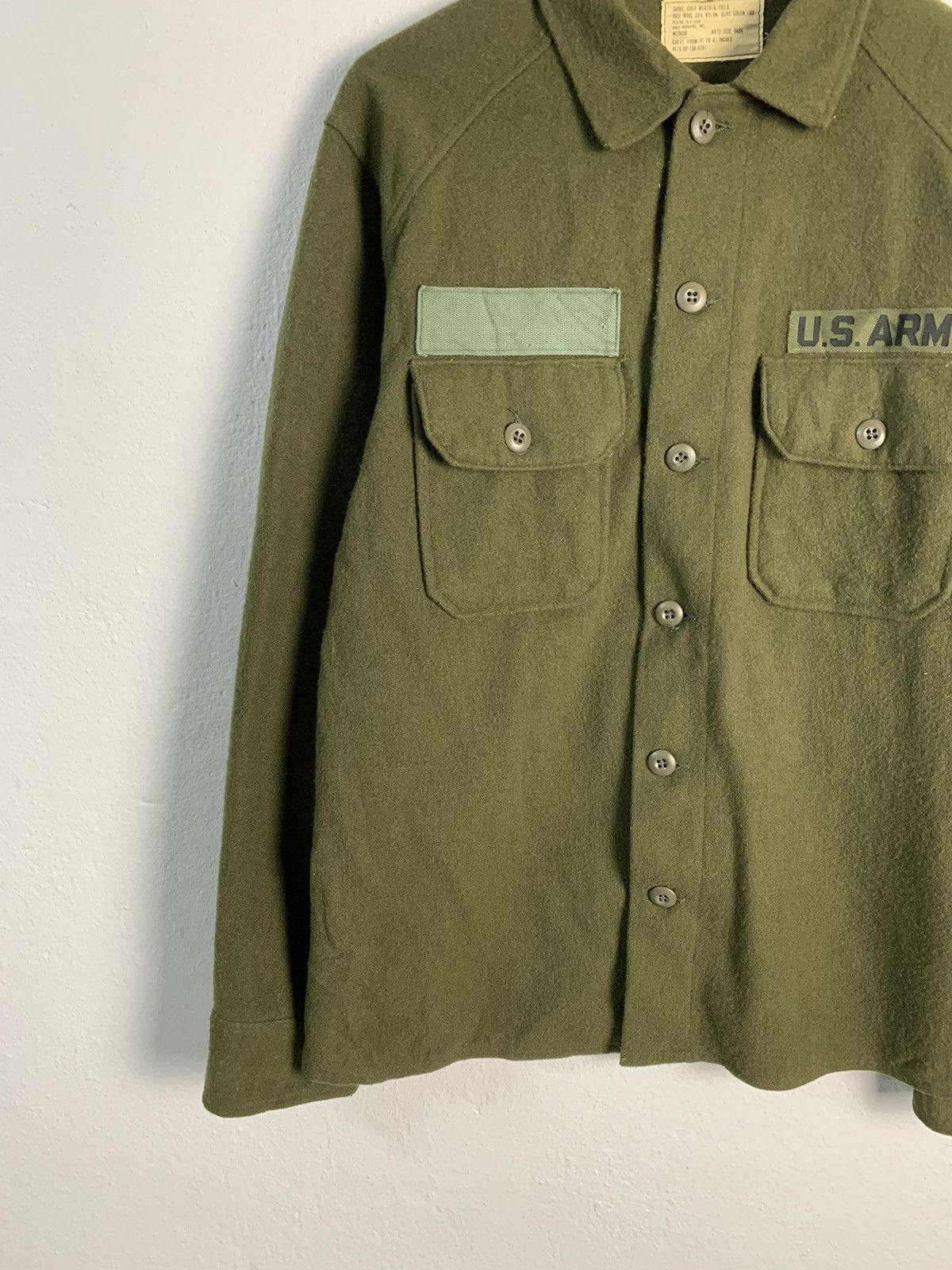Vintage Vintage US Army Wool Shirt Size US M / EU 48-50 / 2 - 3 Thumbnail