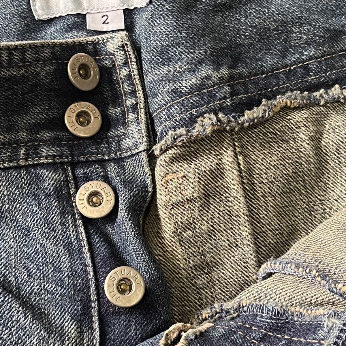 Jil Stuart Jill Stuart Flare Boot Cut Classic Denim Jeans Size 28" / US 6 / IT 42 - 4 Thumbnail