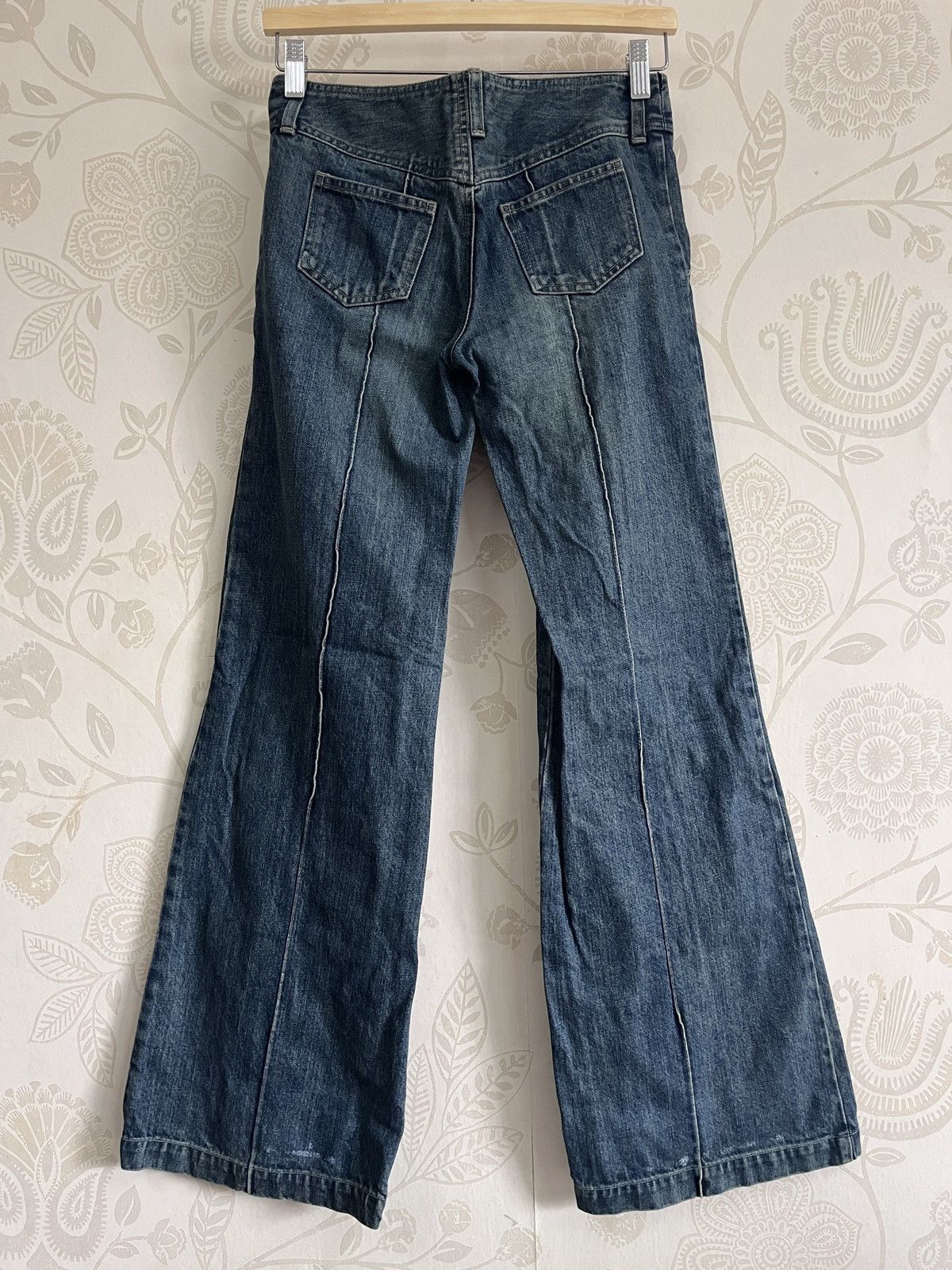 Jil Stuart Jill Stuart Flare Boot Cut Classic Denim Jeans Size 28" / US 6 / IT 42 - 22 Thumbnail