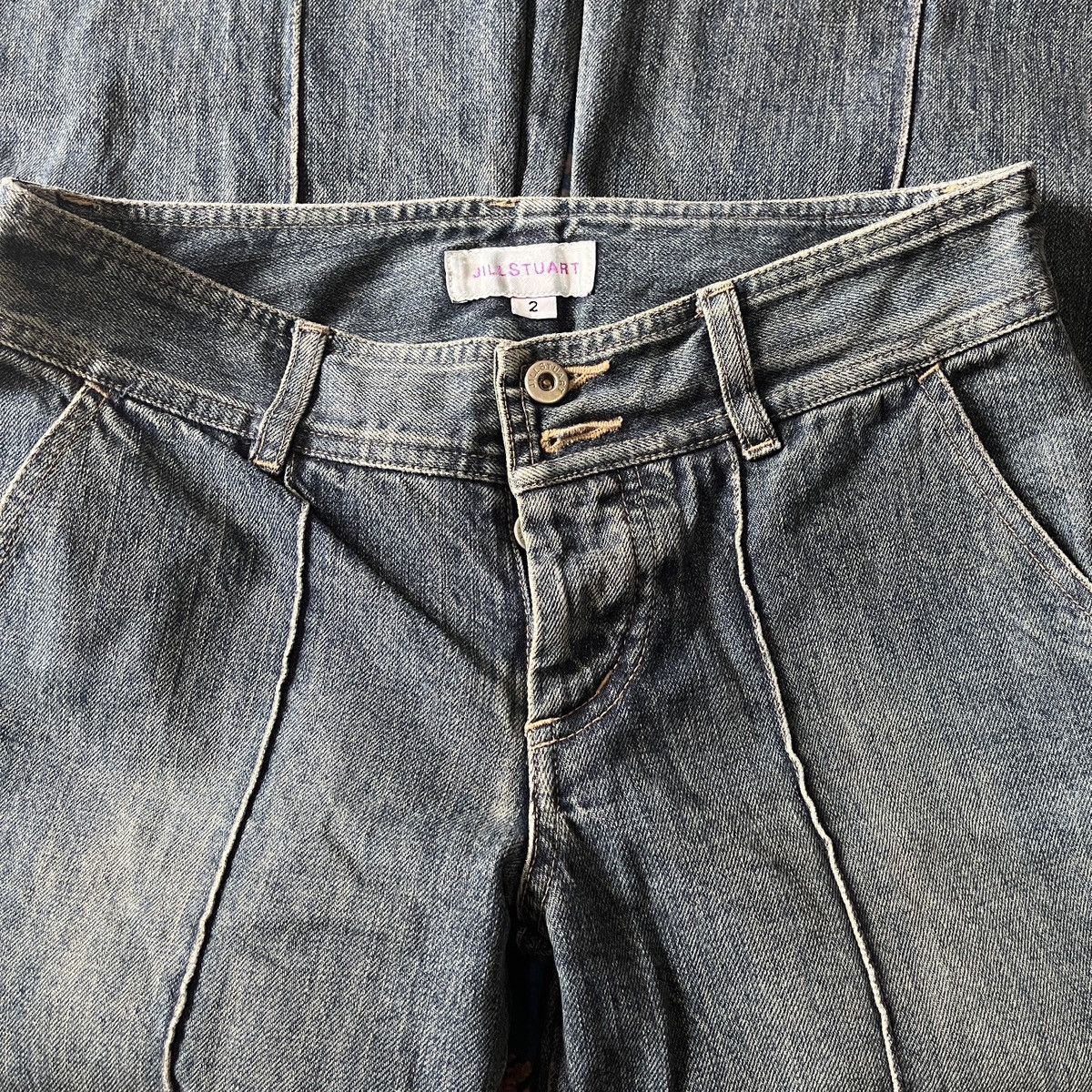 Jil Stuart Jill Stuart Flare Boot Cut Classic Denim Jeans Size 28" / US 6 / IT 42 - 8 Thumbnail