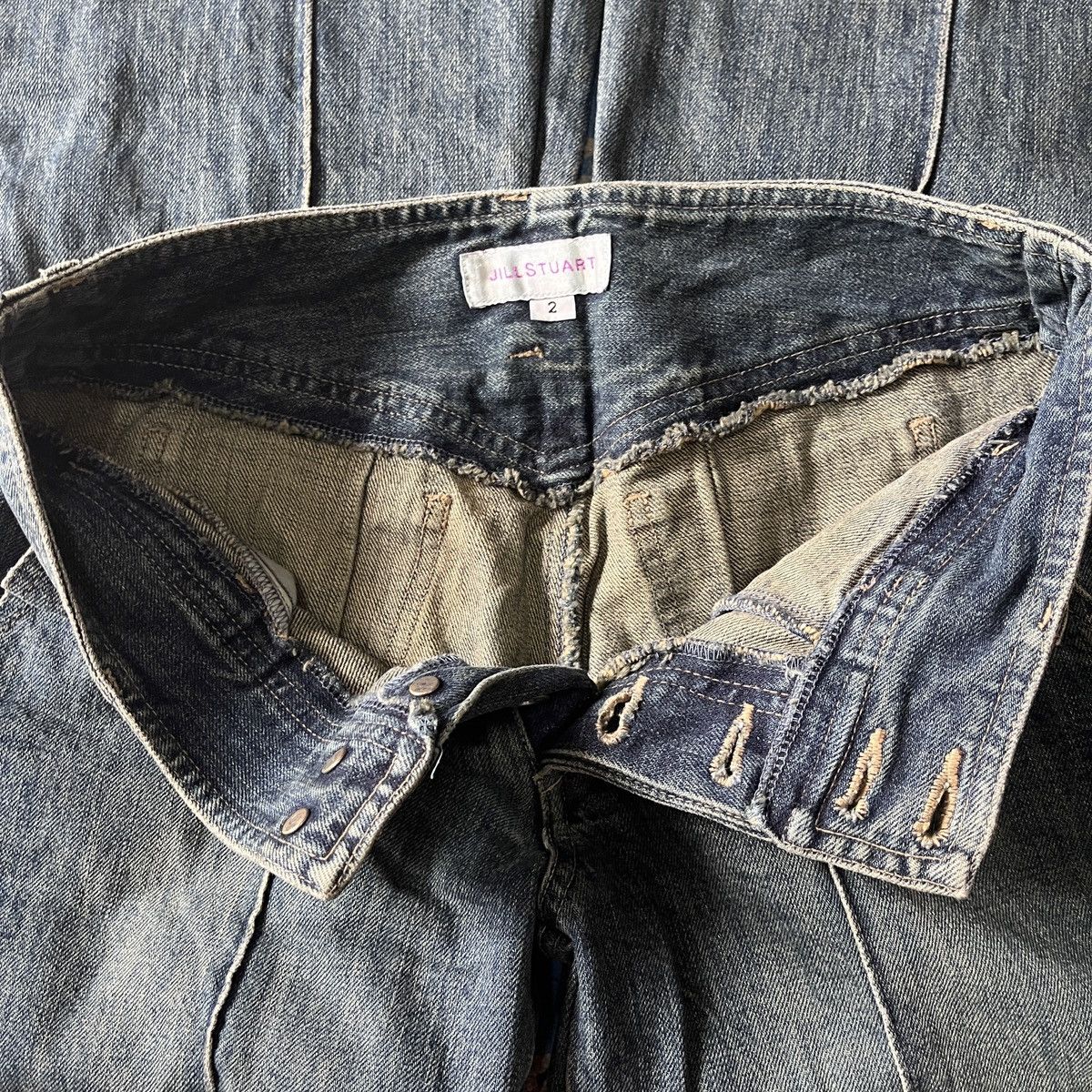 Jil Stuart Jill Stuart Flare Boot Cut Classic Denim Jeans Size 28" / US 6 / IT 42 - 3 Thumbnail