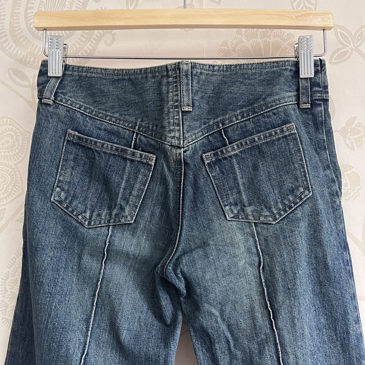 Jil Stuart Jill Stuart Flare Boot Cut Classic Denim Jeans Size 28" / US 6 / IT 42 - 20 Thumbnail