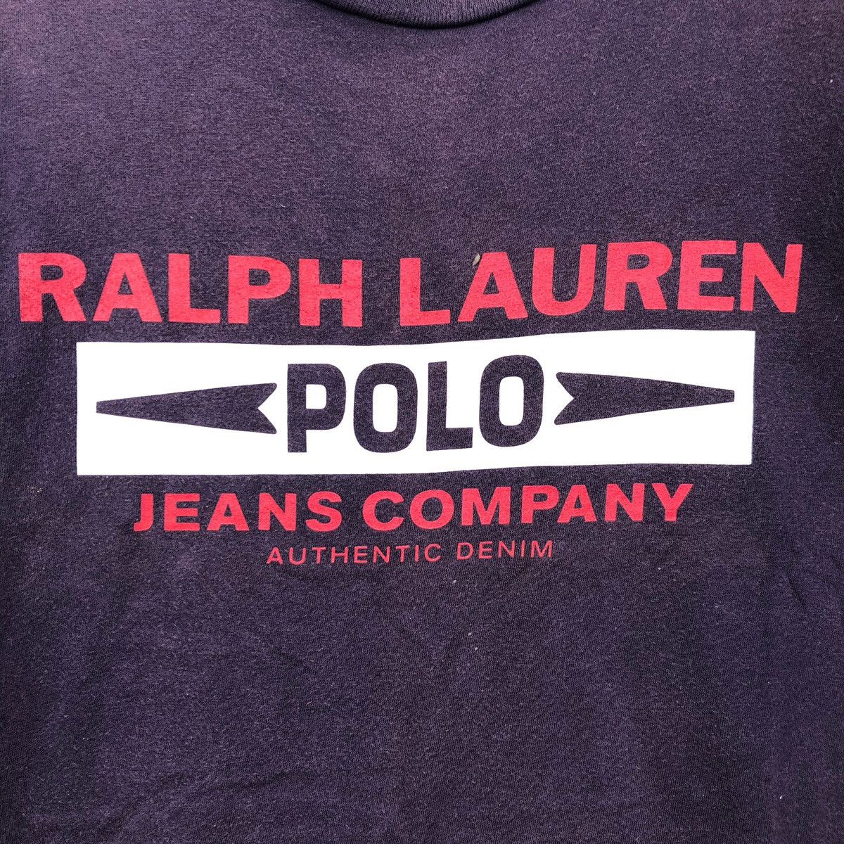 Polo Ralph Lauren Vtg POLO RALPH LAUREN Sports Spell Out T-Shirts Size US XL / EU 56 / 4 - 4 Thumbnail