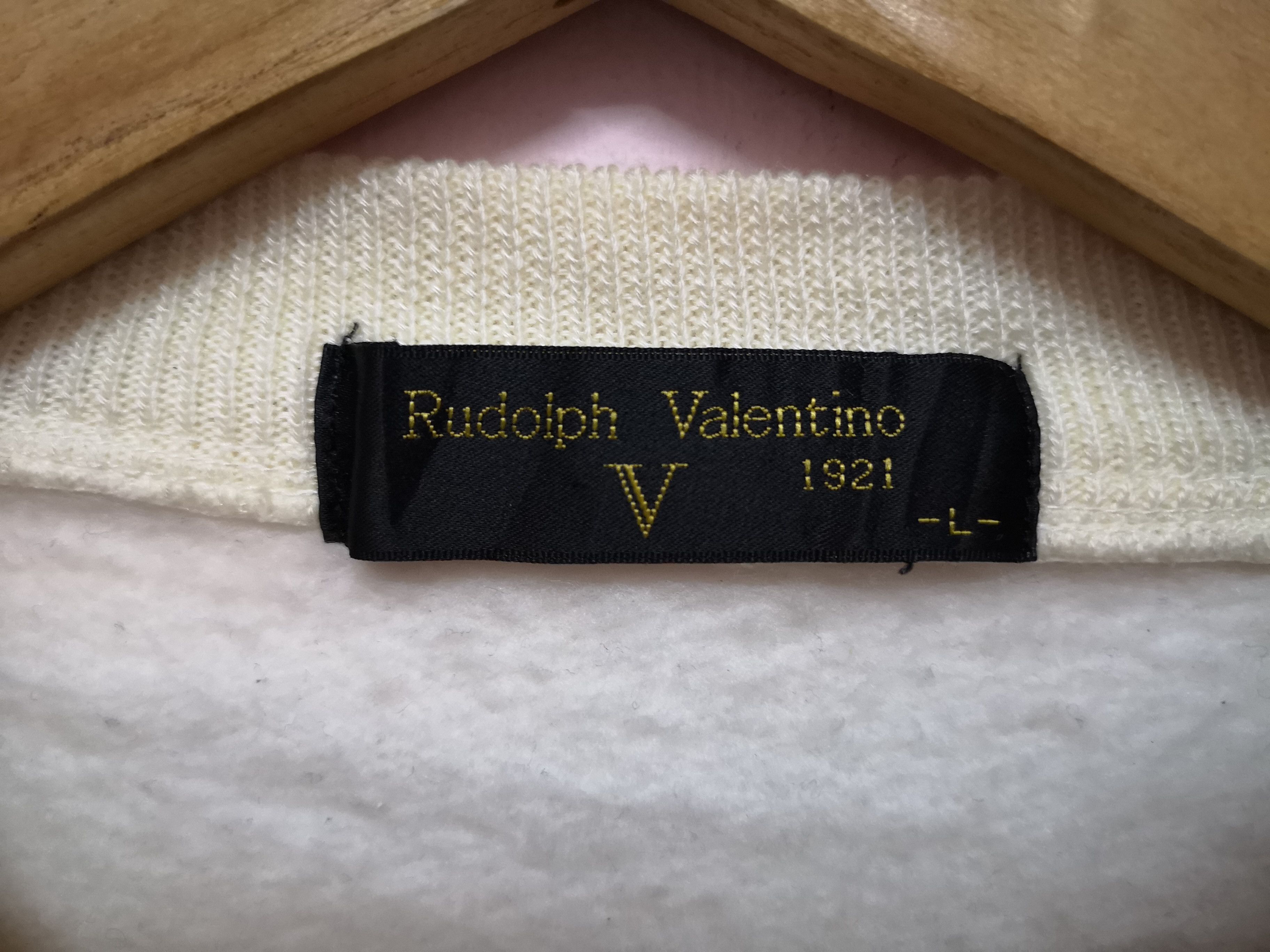 Japanese Brand Vintage RUDOLPH VALENTINO Embroidery Knitwear Sweatshirts Size US L / EU 52-54 / 3 - 4 Thumbnail