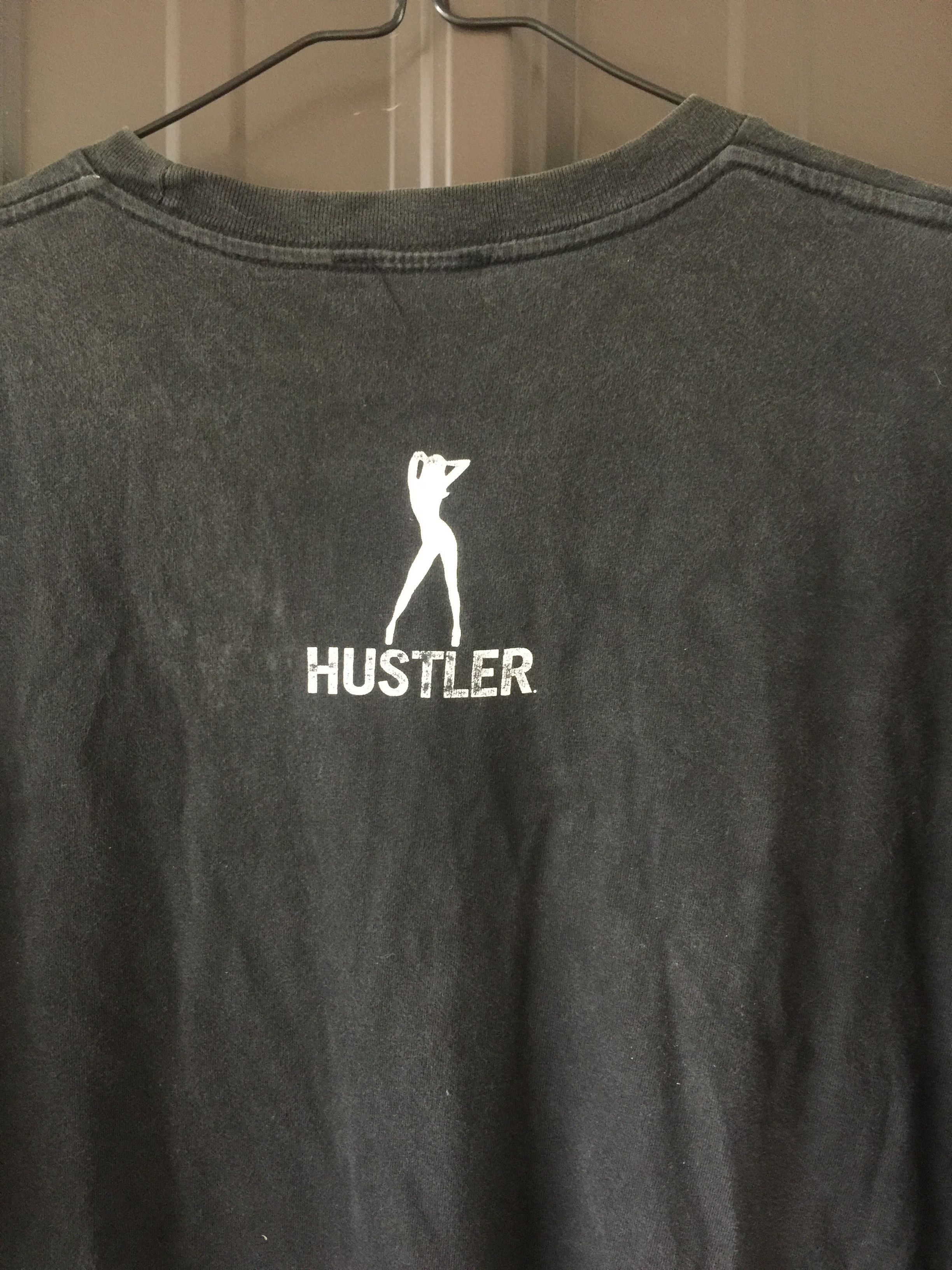 Vintage Vintage HUSTLER Sunfaded Tee Size US M / EU 48-50 / 2 - 3 Thumbnail