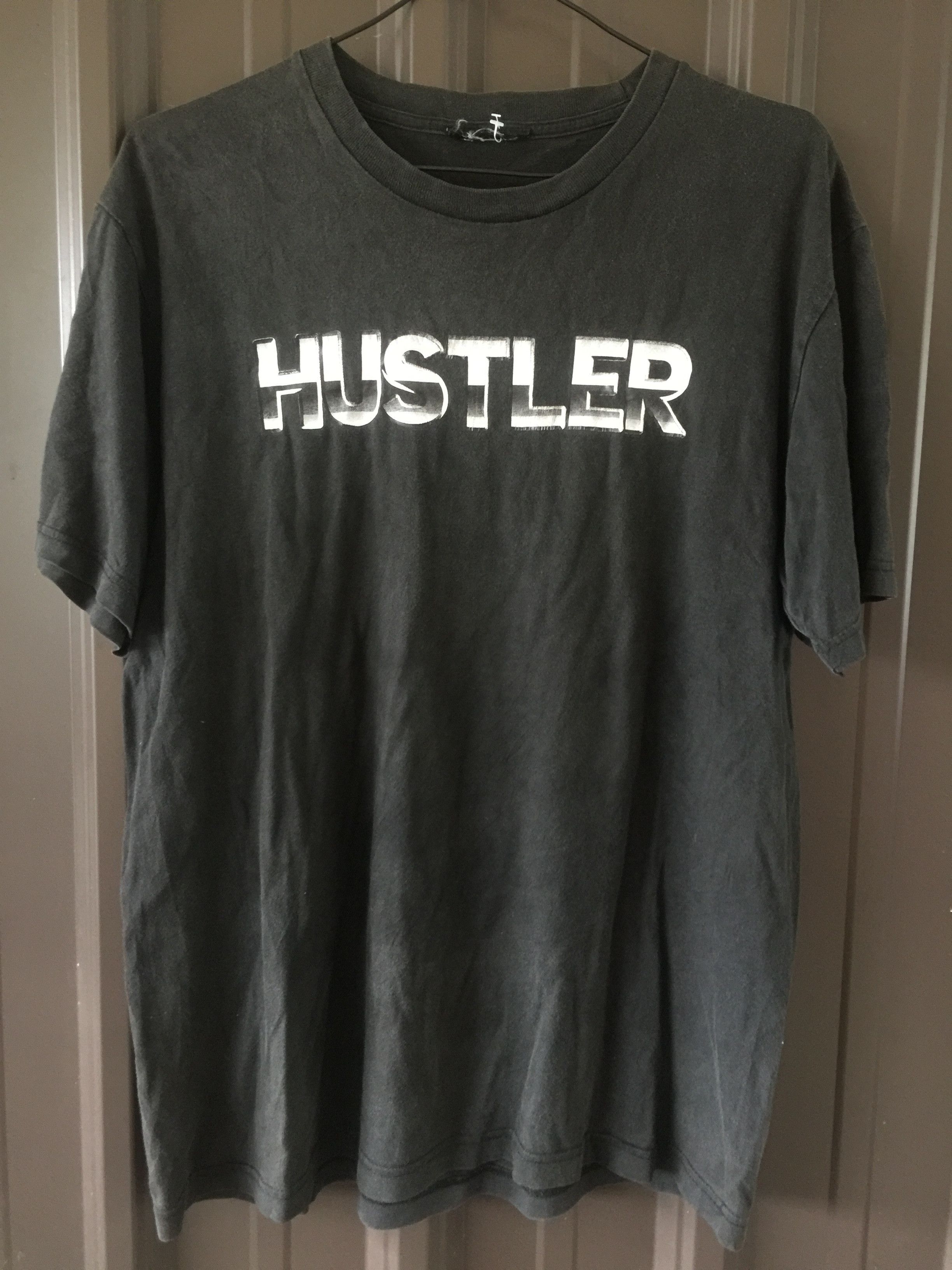 Vintage Vintage HUSTLER Sunfaded Tee Size US M / EU 48-50 / 2 - 1 Thumbnail