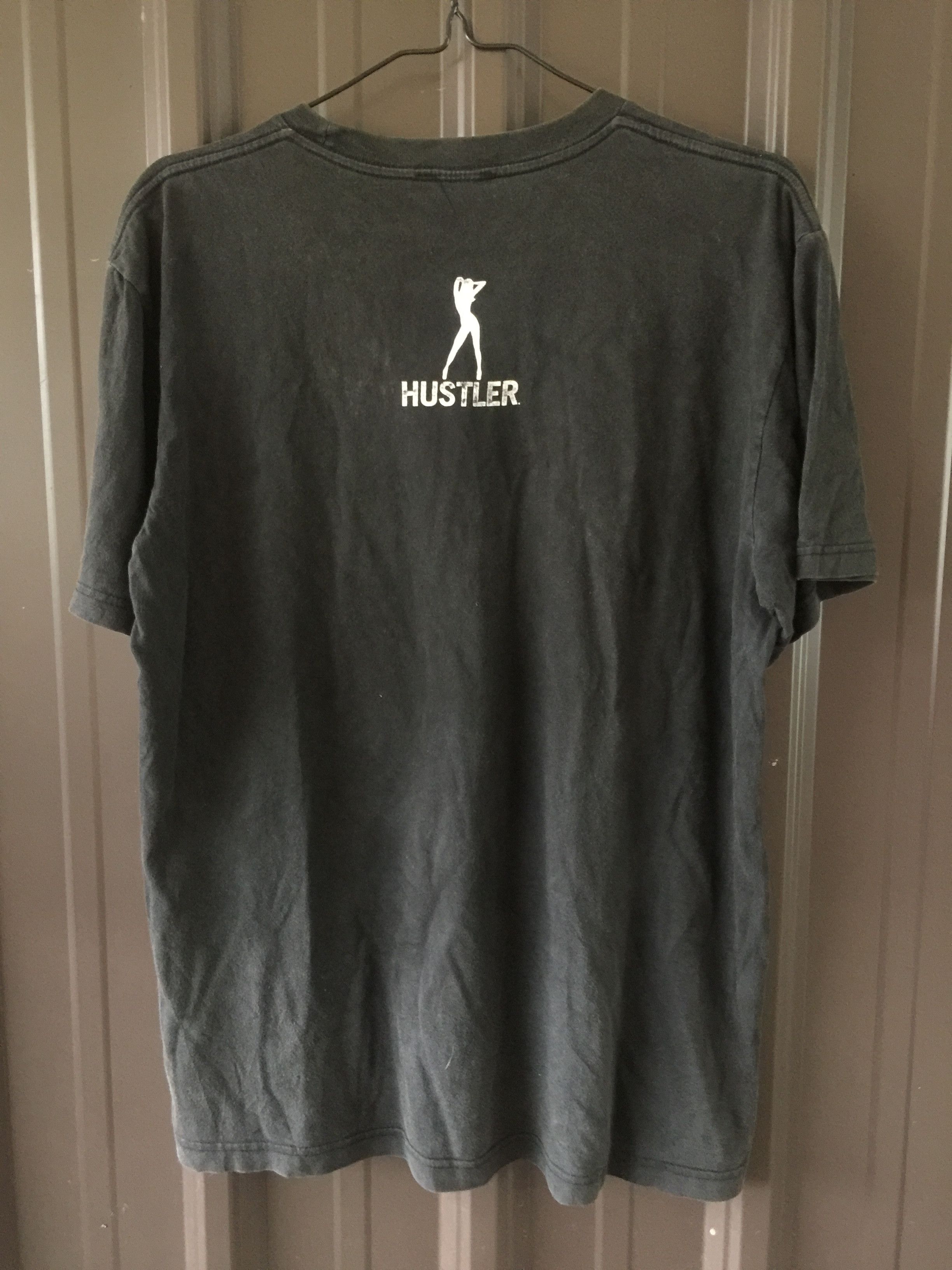 Vintage Vintage HUSTLER Sunfaded Tee Size US M / EU 48-50 / 2 - 2 Thumbnail