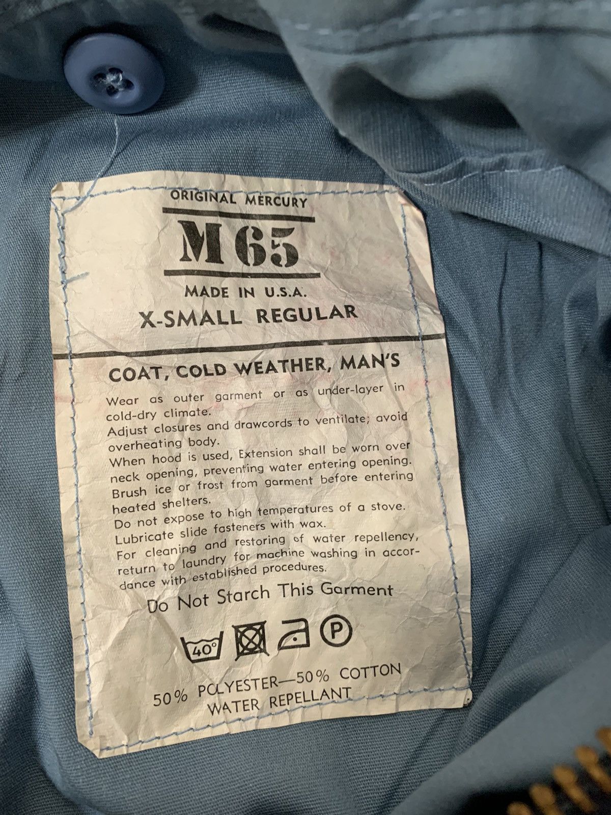 Vintage Vintage M65 Military Jacket Size US XS / EU 42 / 0 - 5 Thumbnail