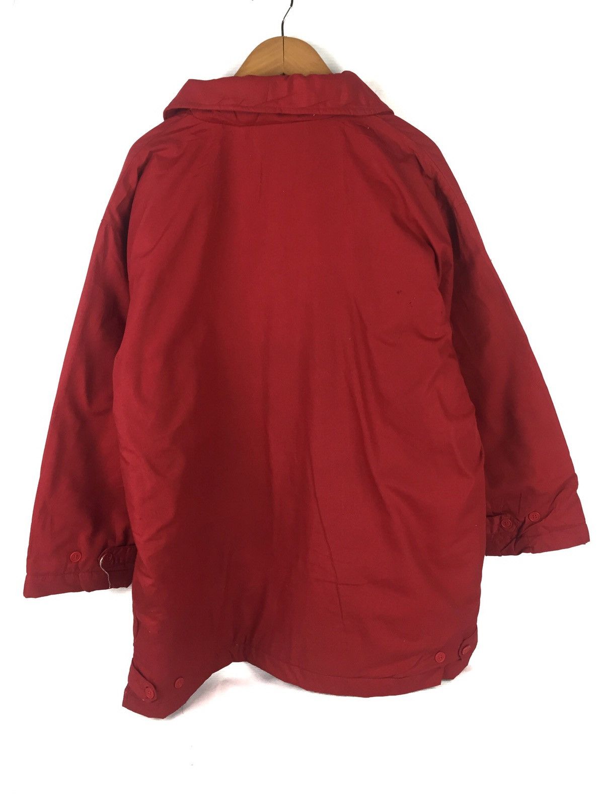 Kangol Streetwear deal🔥Reds Kangol Repeated Logo jacket Size US L / EU 52-54 / 3 - 2 Thumbnail