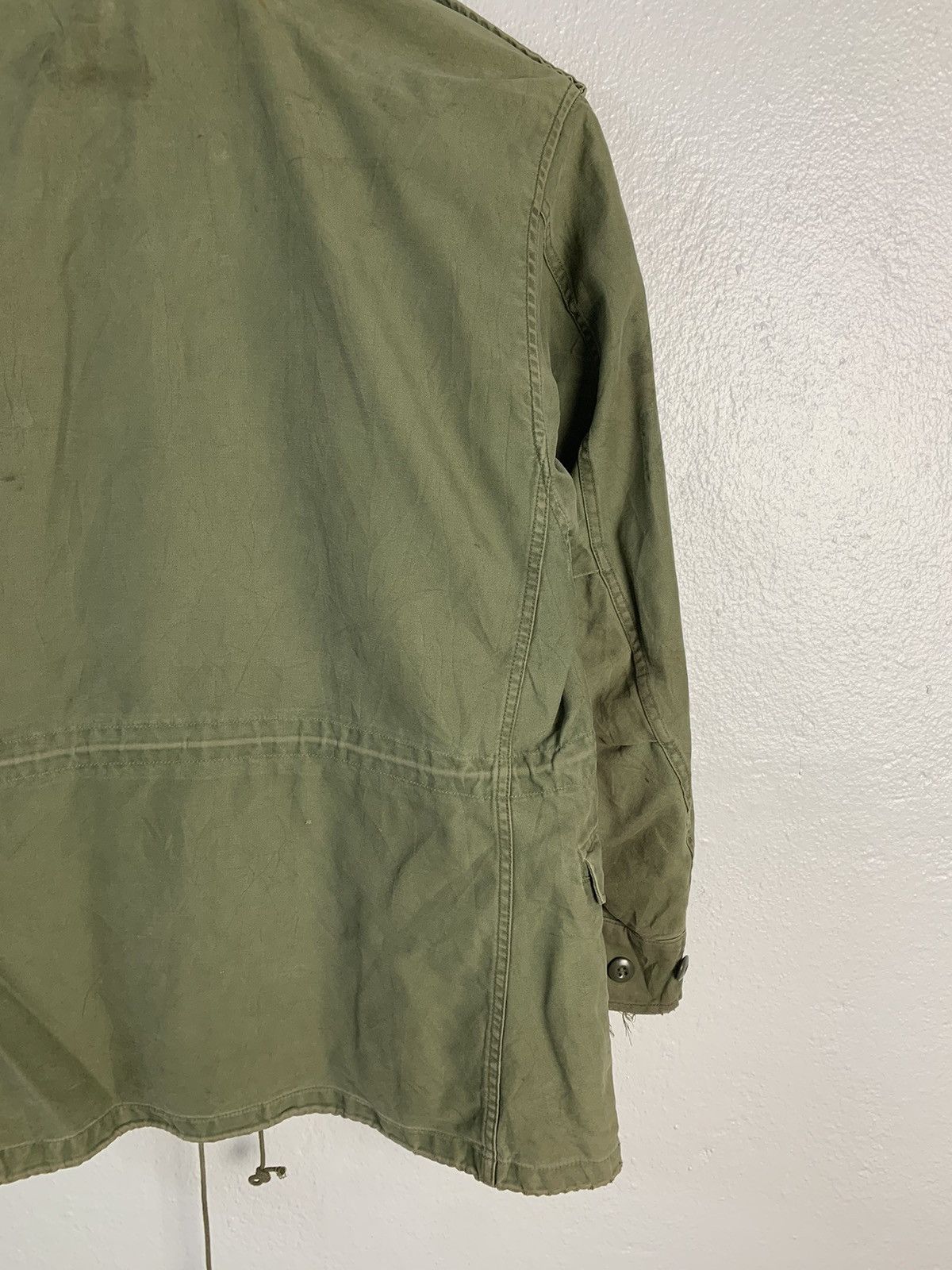 Vintage Vintage US Army Sateen OG 107 9Oz Jacket Size US M / EU 48-50 / 2 - 11 Thumbnail