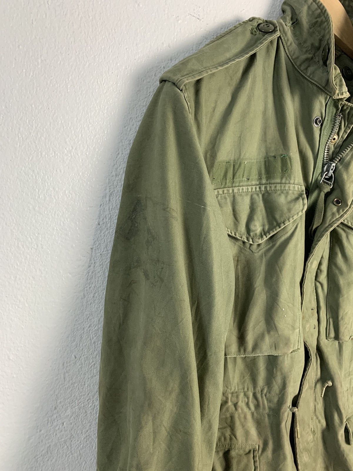 Vintage Vintage US Army Sateen OG 107 9Oz Jacket Size US M / EU 48-50 / 2 - 8 Thumbnail