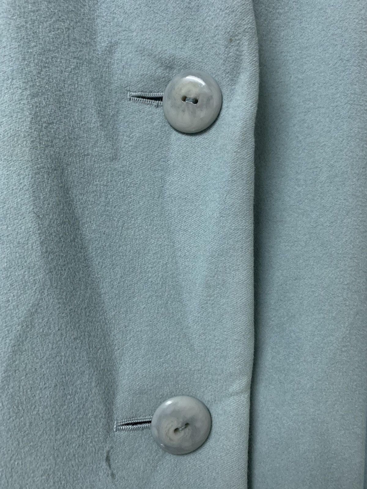 Burberry × Designer Vintage Burberry’s Long Coat Wool Cashmere Jacket Size L / US 10 / IT 46 - 6 Thumbnail