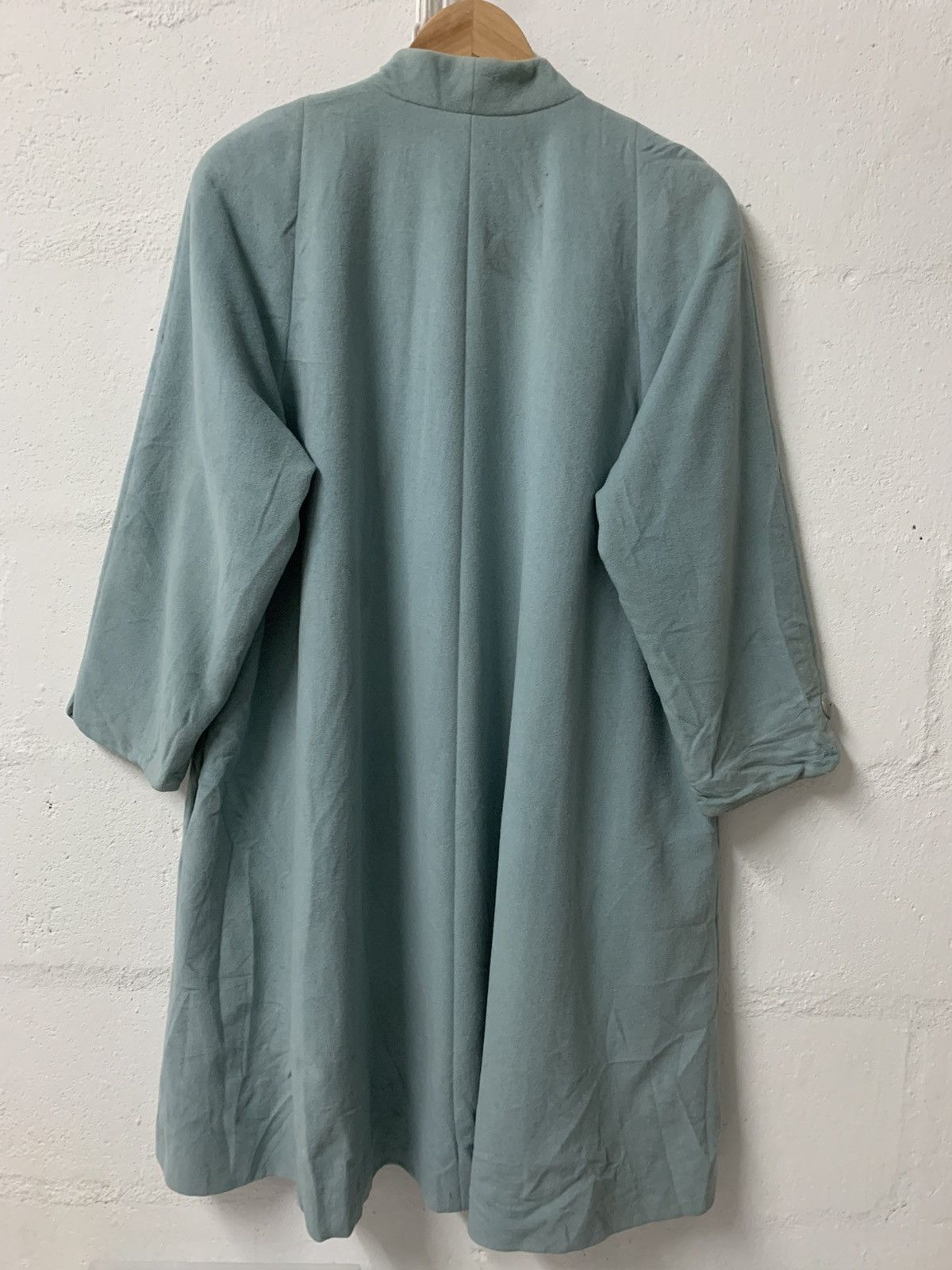 Burberry × Designer Vintage Burberry’s Long Coat Wool Cashmere Jacket Size L / US 10 / IT 46 - 4 Thumbnail