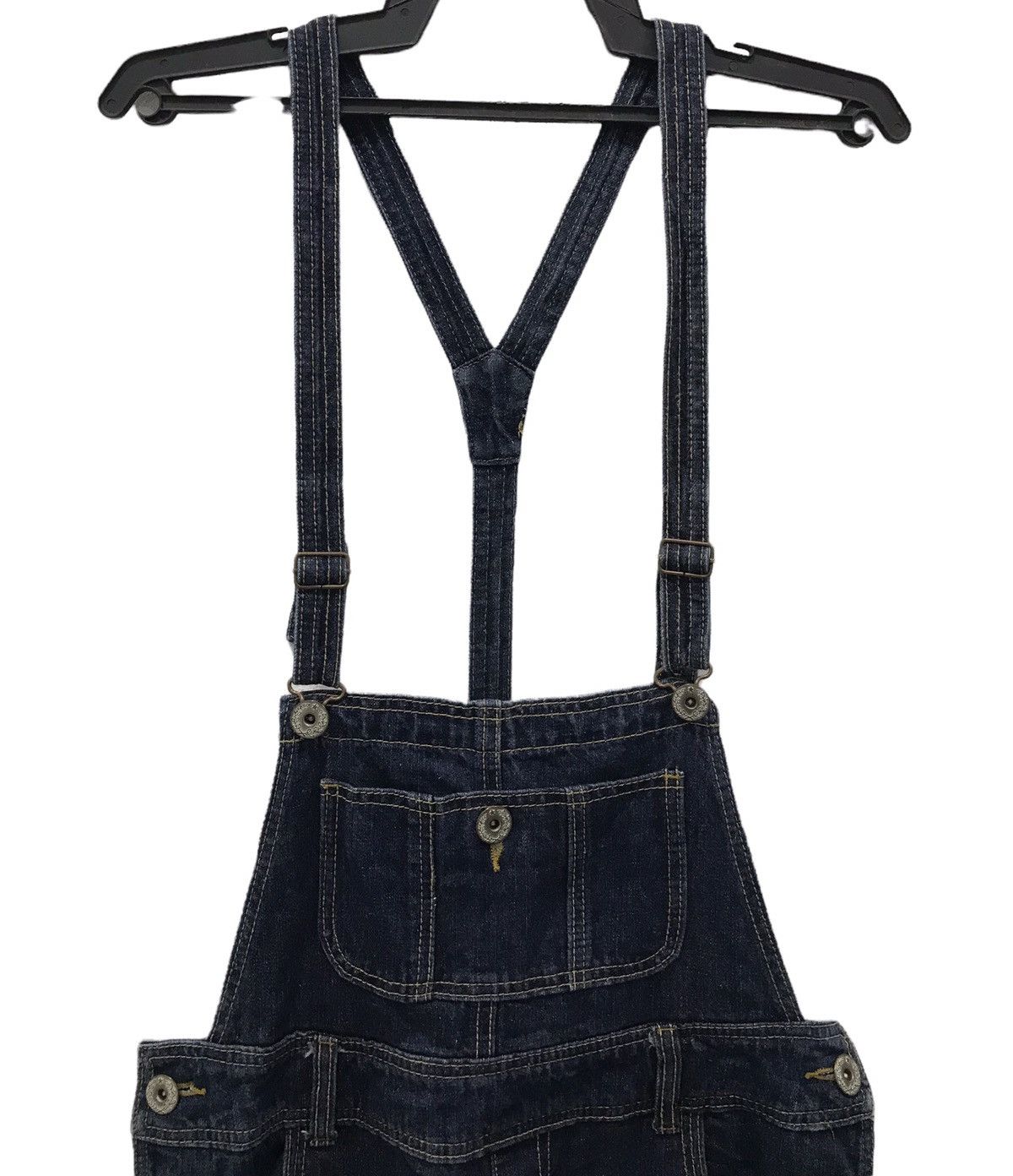 Japanese Brand NAVY NATURAL OVERALLS Size US 35 - 3 Thumbnail