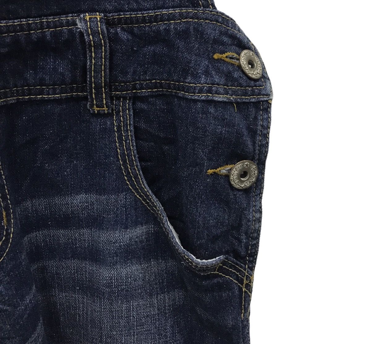 Japanese Brand NAVY NATURAL OVERALLS Size US 35 - 7 Thumbnail