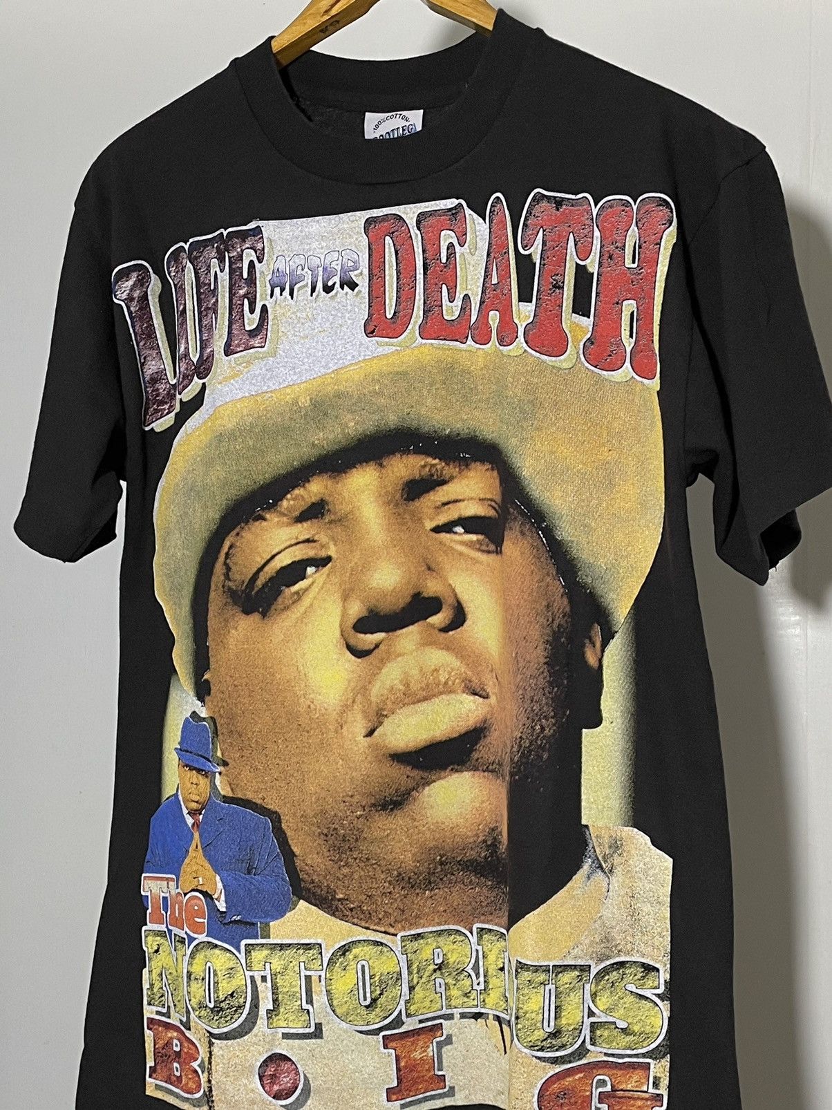 Rap Tees NOTORIOUS BIG BIGGIE SMALLS MODERN BOOTLEG TEES T-SHIRT Size US L / EU 52-54 / 3 - 3 Thumbnail