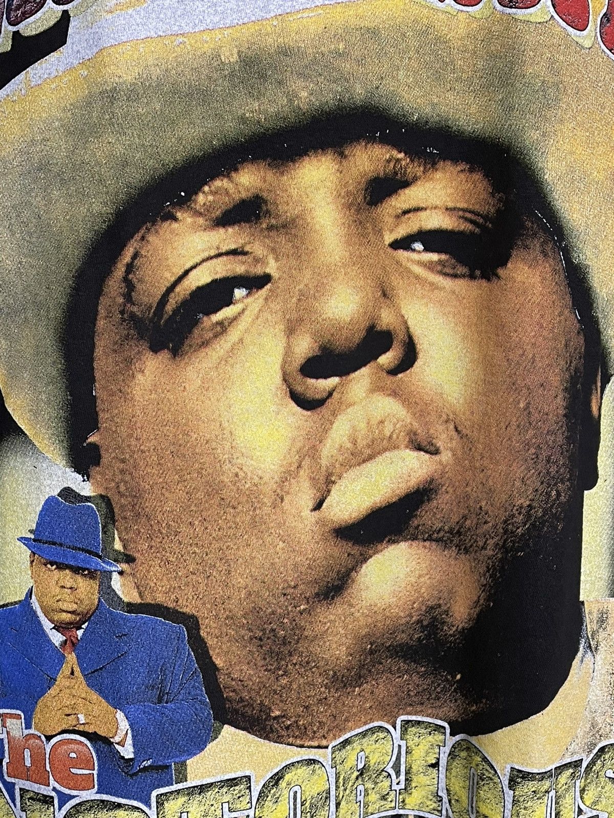 Rap Tees NOTORIOUS BIG BIGGIE SMALLS MODERN BOOTLEG TEES T-SHIRT Size US L / EU 52-54 / 3 - 4 Thumbnail