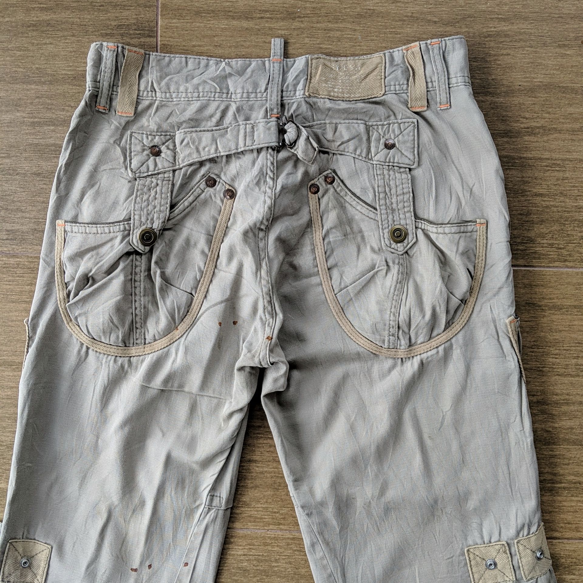 Japanese Brand W30 Vtg Edwin 505 Multi Rare Pocket Tactical Cargo Pants Size US 30 / EU 46 - 11 Thumbnail