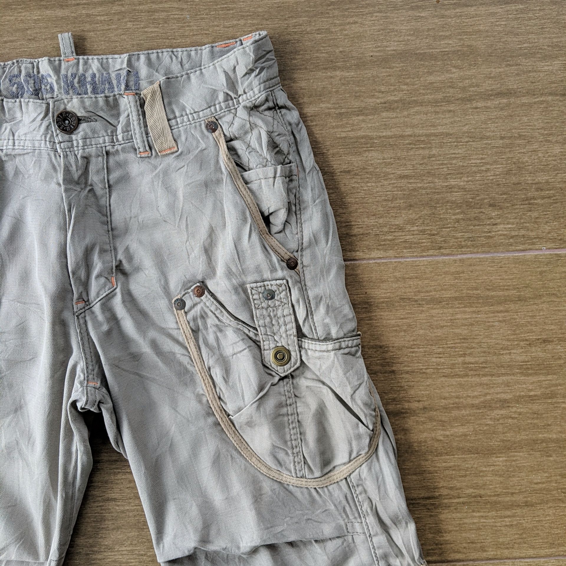 Japanese Brand W30 Vtg Edwin 505 Multi Rare Pocket Tactical Cargo Pants Size US 30 / EU 46 - 4 Thumbnail