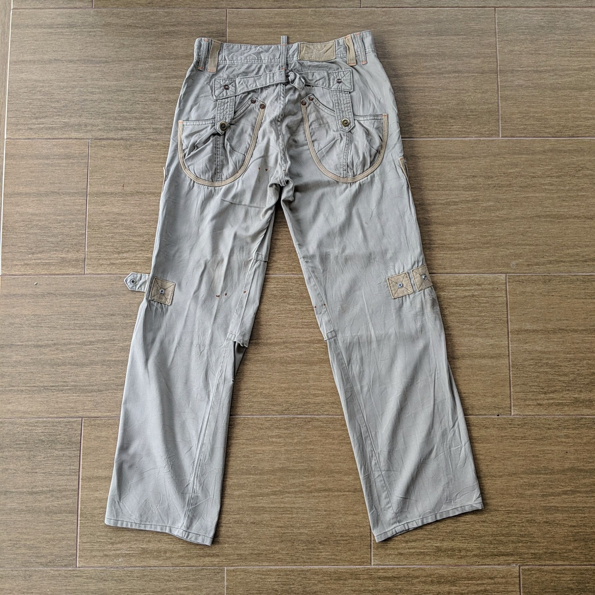Japanese Brand W30 Vtg Edwin 505 Multi Rare Pocket Tactical Cargo Pants Size US 30 / EU 46 - 10 Thumbnail