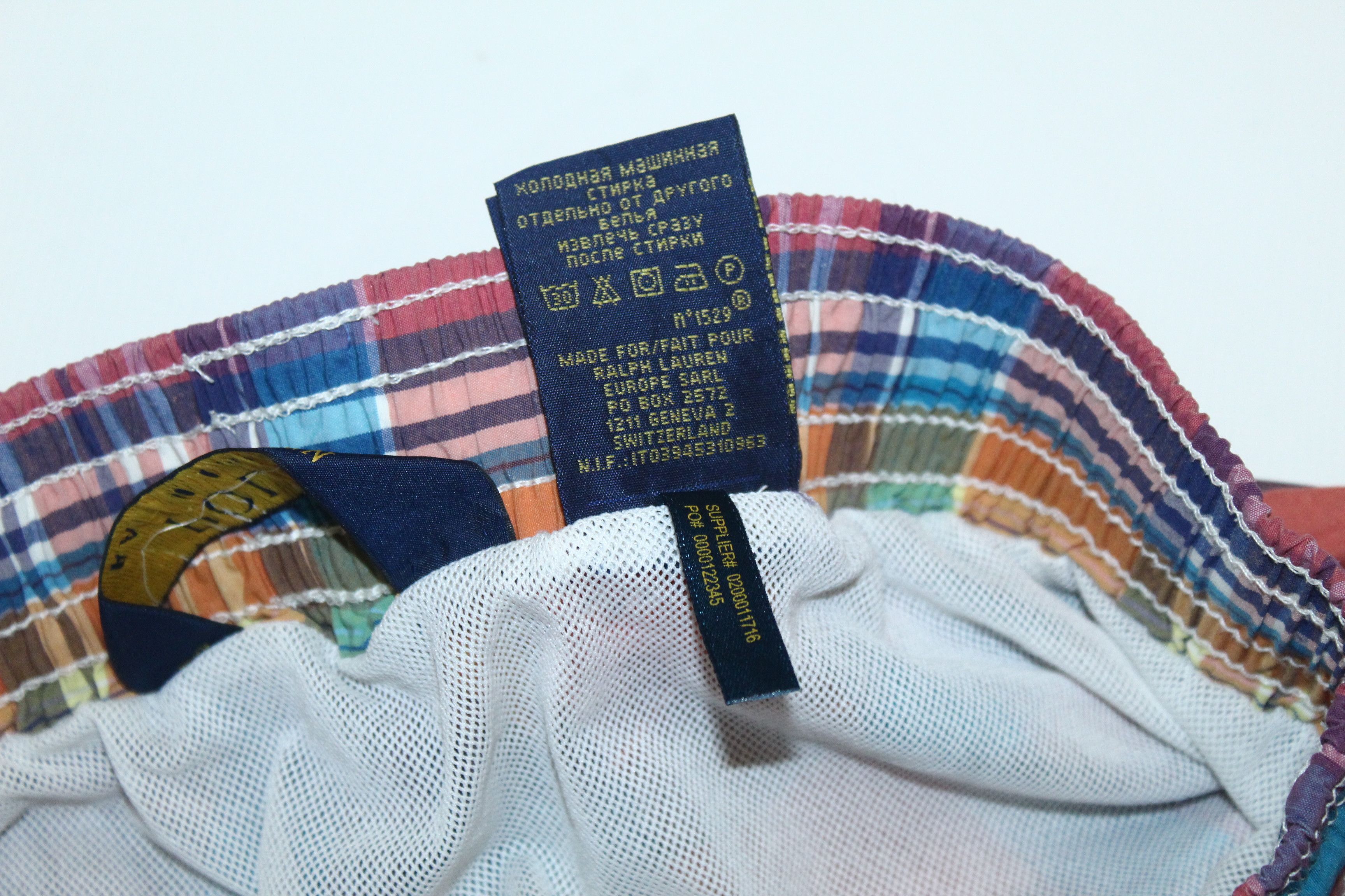Polo Ralph Lauren VTG 🔥 Polo Ralph Lauren Madras Cotton Nylon Shorts Size US 32 / EU 48 - 5 Thumbnail