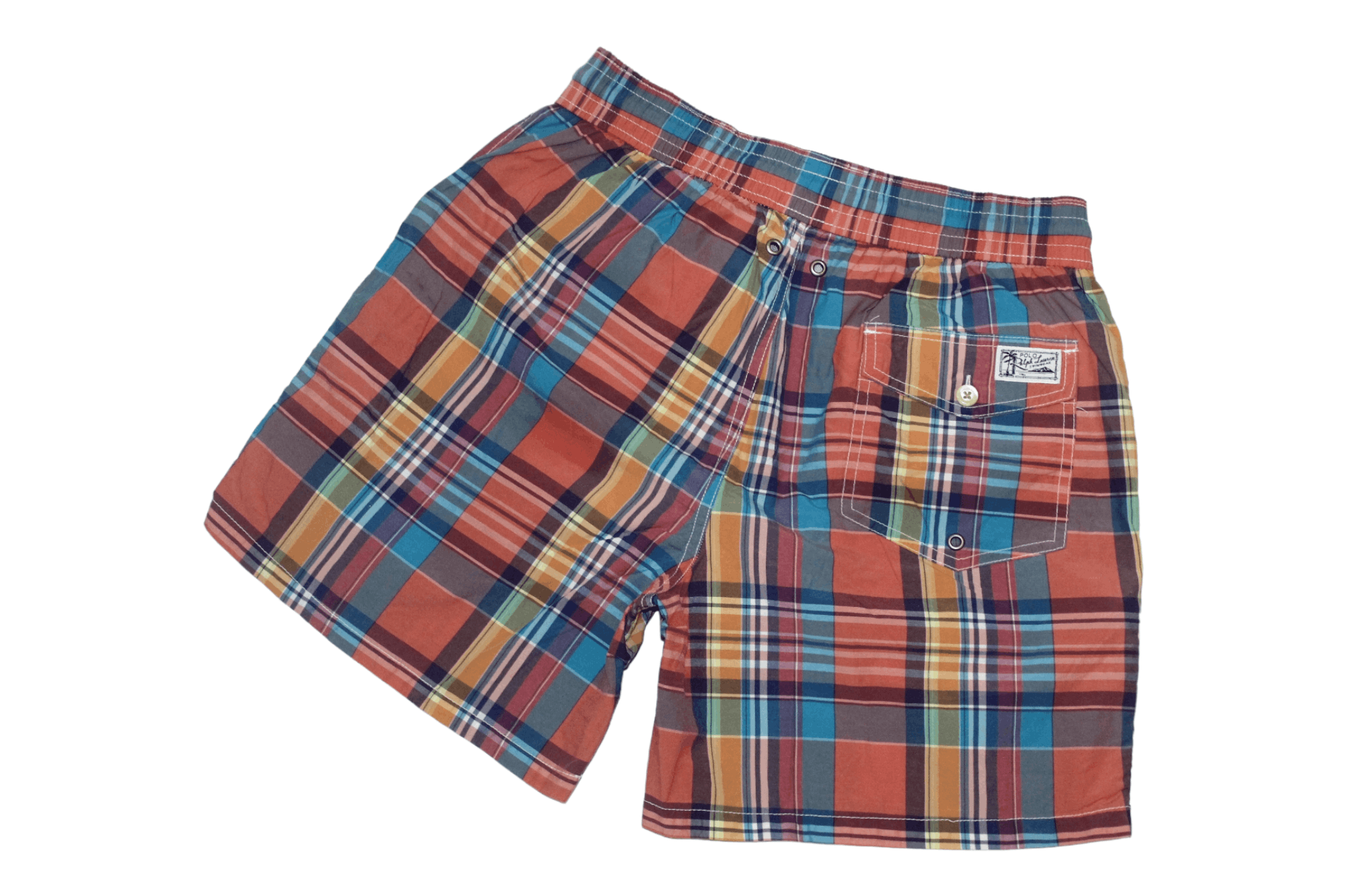 Polo Ralph Lauren VTG 🔥 Polo Ralph Lauren Madras Cotton Nylon Shorts Size US 32 / EU 48 - 6 Thumbnail