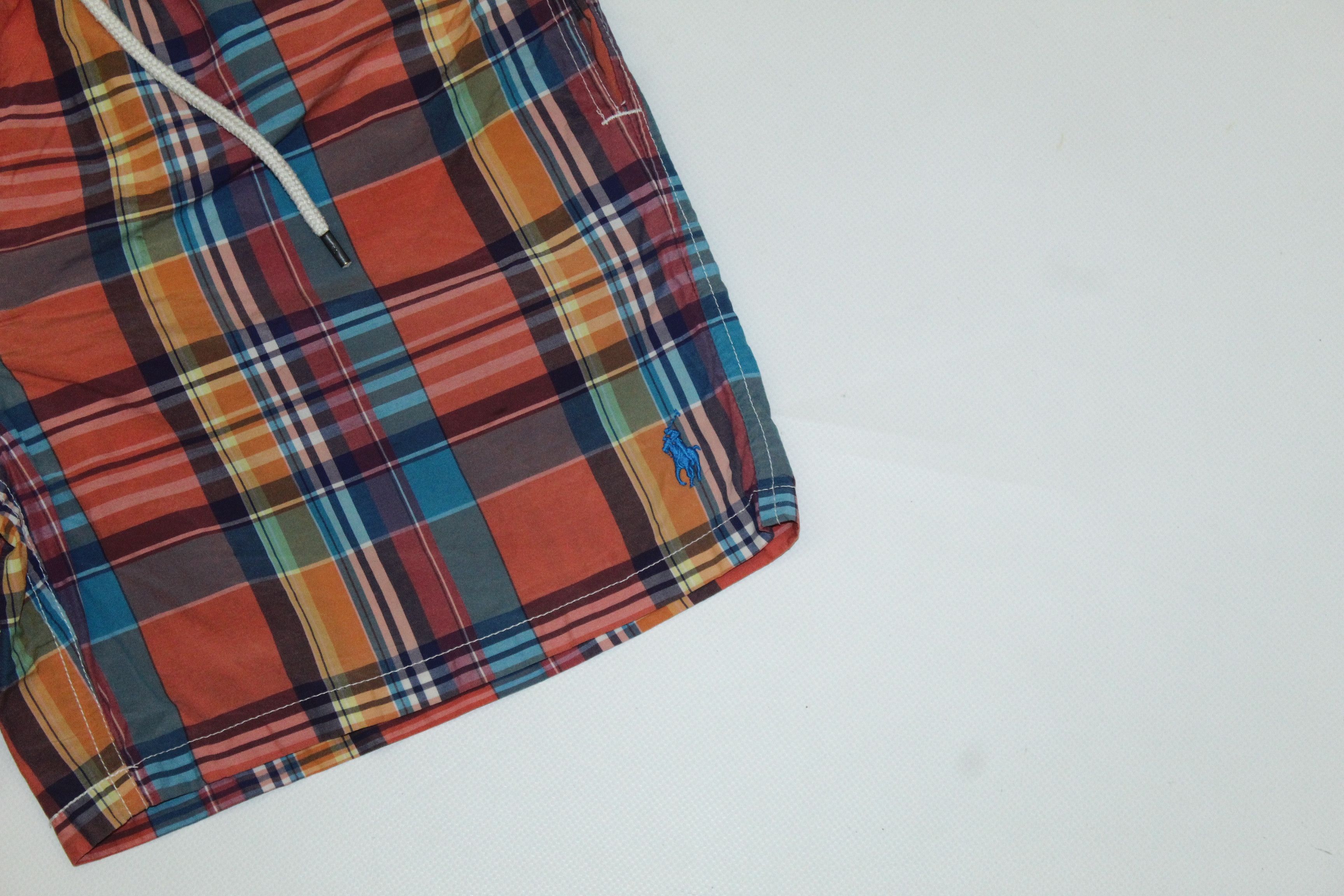 Polo Ralph Lauren VTG 🔥 Polo Ralph Lauren Madras Cotton Nylon Shorts Size US 32 / EU 48 - 3 Thumbnail