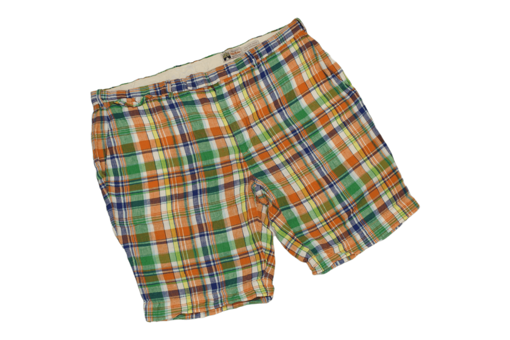 Polo Ralph Lauren Vtg Polo Ralph Lauren Indian Madras Linen Shorts Size US 40 / EU 56 - 1 Thumbnail