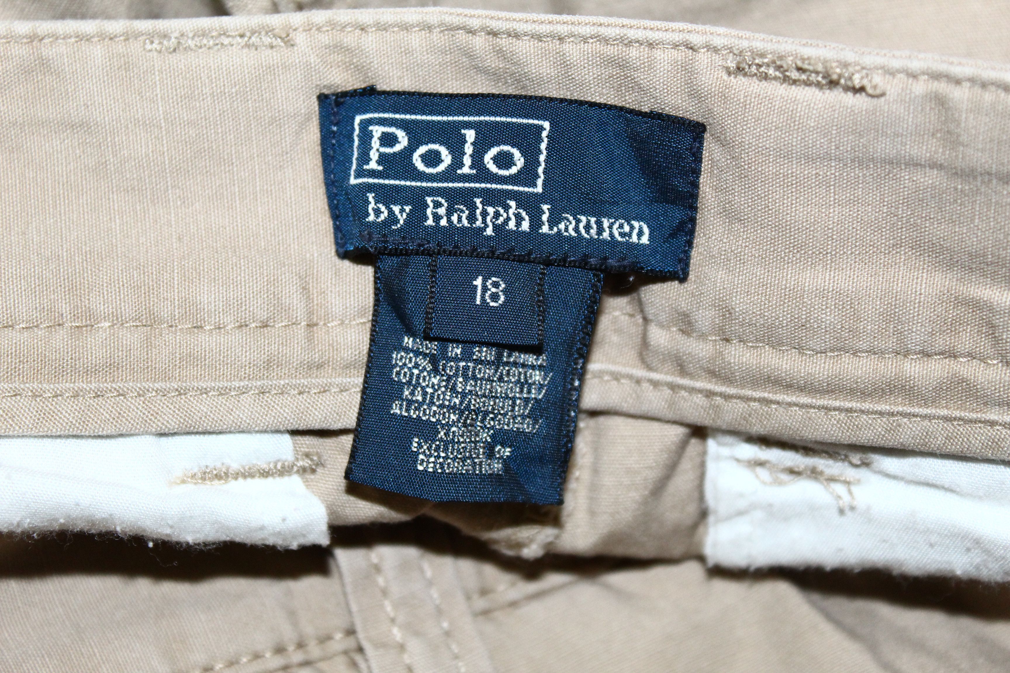 Polo Ralph Lauren 🔥 RARE 🔥 Polo Ralph Lauren Hunting Khaki Cargo Shorts Size US 29 - 4 Thumbnail