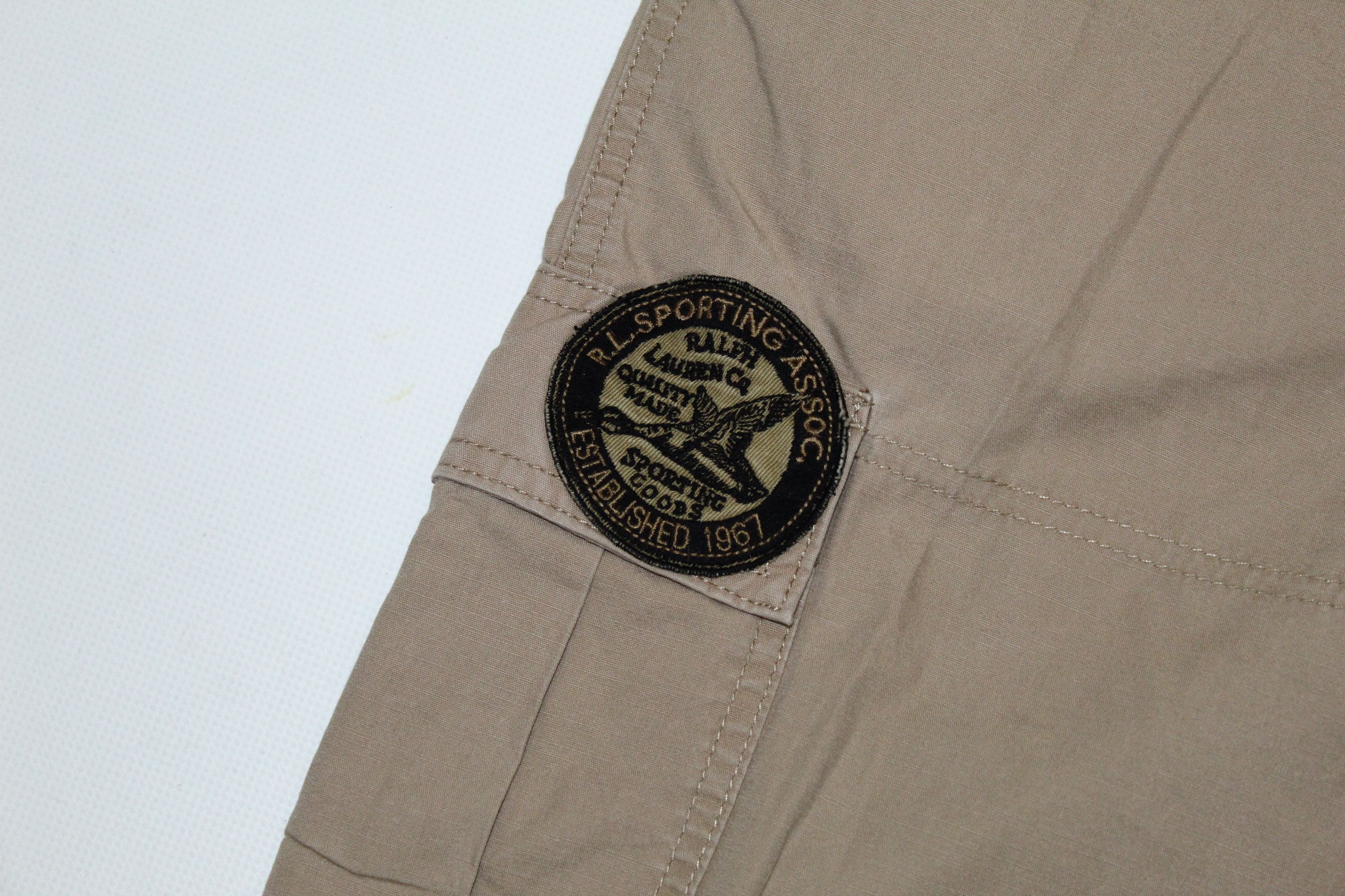 Polo Ralph Lauren 🔥 RARE 🔥 Polo Ralph Lauren Hunting Khaki Cargo Shorts Size US 29 - 2 Thumbnail