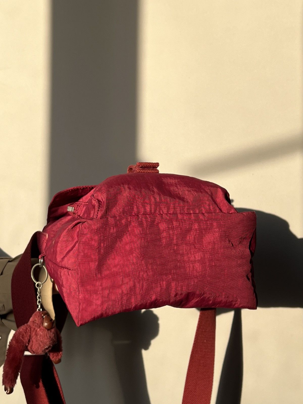 Japanese Brand × Vintage Kipling Crossbody Bag Pink Monkey Luna Size ONE SIZE - 5 Thumbnail