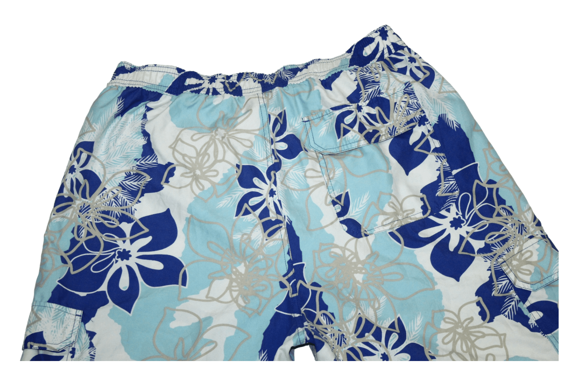 Maui and Sons VTG🔥90's Maui & Sons Hawaiian Floral Print Surfboard shorts Size US 38 / EU 54 - 7 Thumbnail