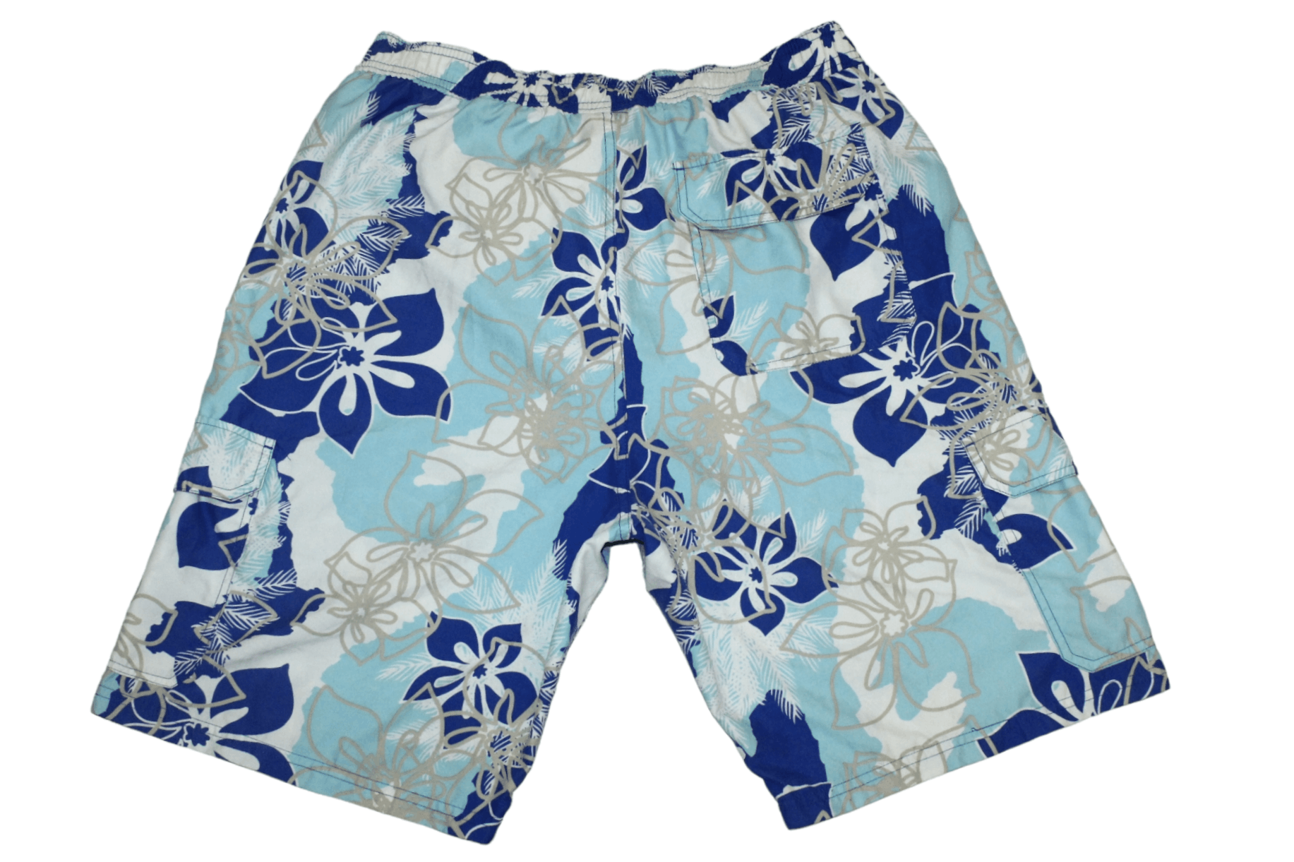 Maui and Sons VTG🔥90's Maui & Sons Hawaiian Floral Print Surfboard shorts Size US 38 / EU 54 - 8 Thumbnail