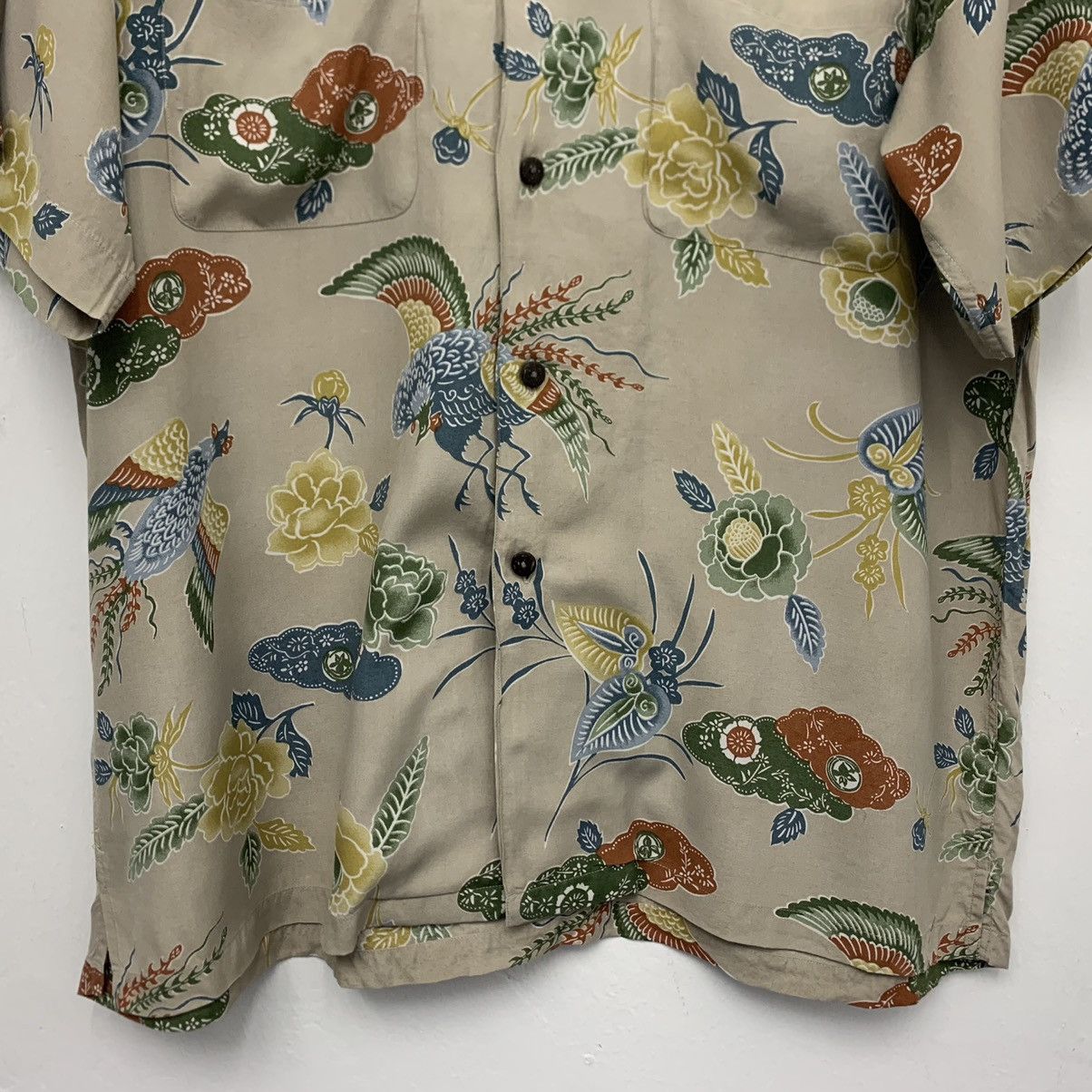 Kansai Yamamoto Kansai Yamamoto Rayon Shirt Size US L / EU 52-54 / 3 - 5 Thumbnail