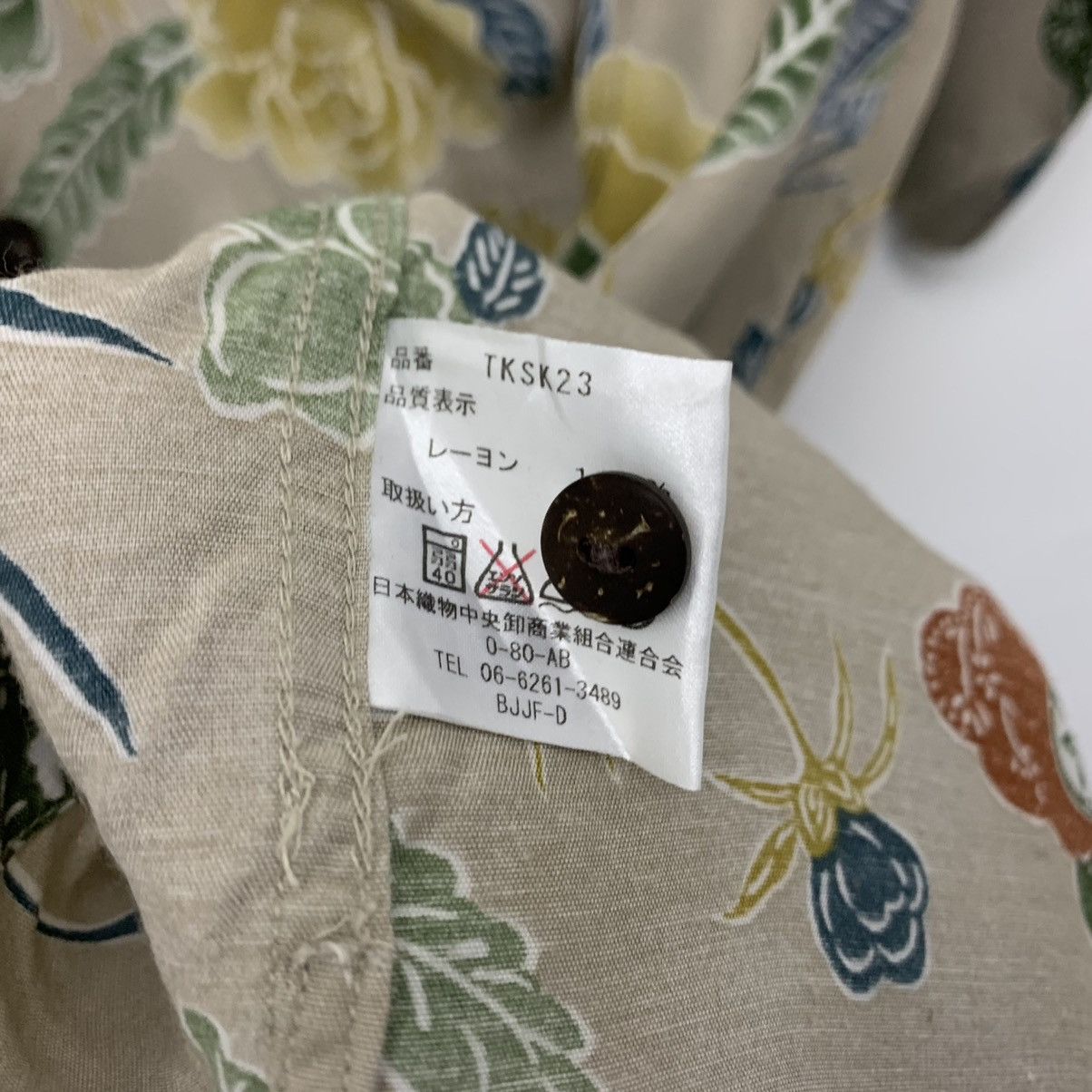 Kansai Yamamoto Kansai Yamamoto Rayon Shirt Size US L / EU 52-54 / 3 - 7 Thumbnail