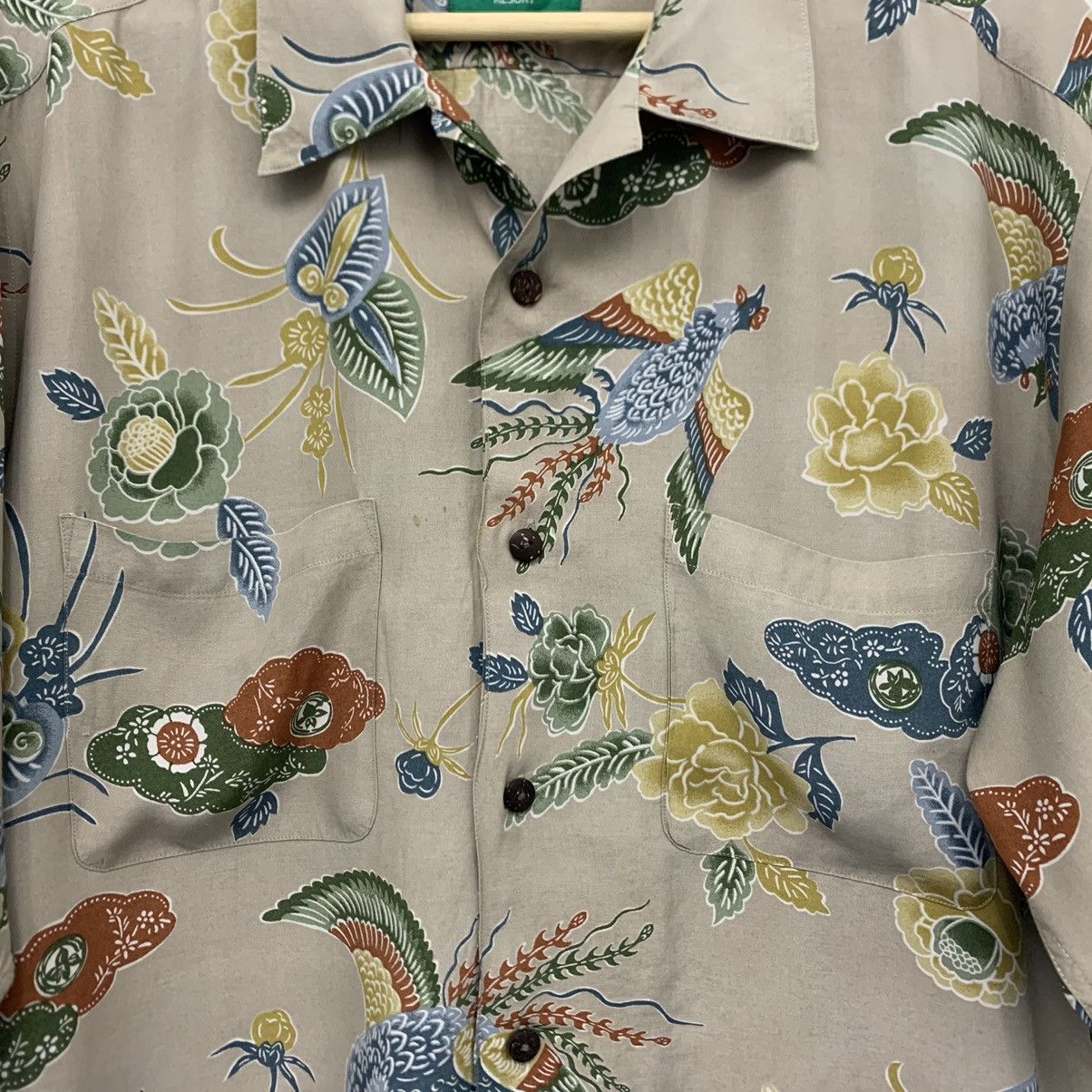 Kansai Yamamoto Kansai Yamamoto Rayon Shirt Size US L / EU 52-54 / 3 - 3 Thumbnail