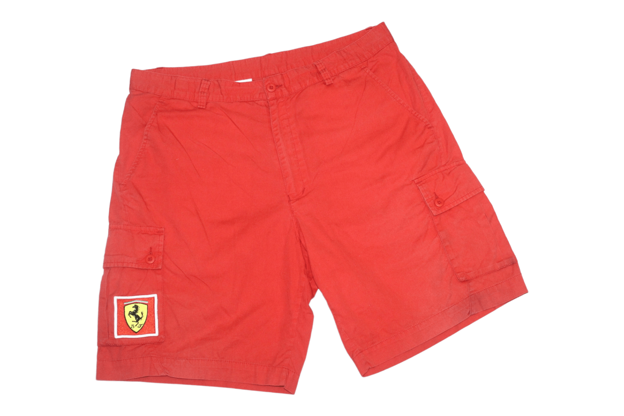 Ferrari Fila Racing VTG 90s Fila x Ferrari Utility Cargo Work Shorts Grailed